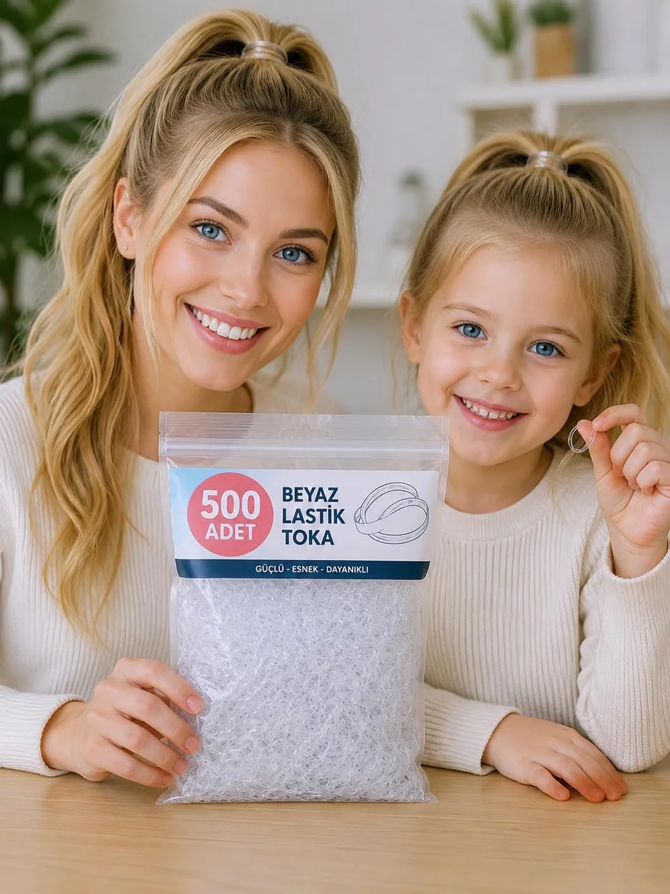 Lexroo 500'li Beyaz Şeffaf Perma Saç Lastiği Örgü Tokası, Lastik Toka Seti, Toka Organizer, Toka Lexroo 500'li Beyaz Şeffaf Perma Saç Lastiği Örgü Tokası, Lastik Toka Seti, Toka Organizer, Toka