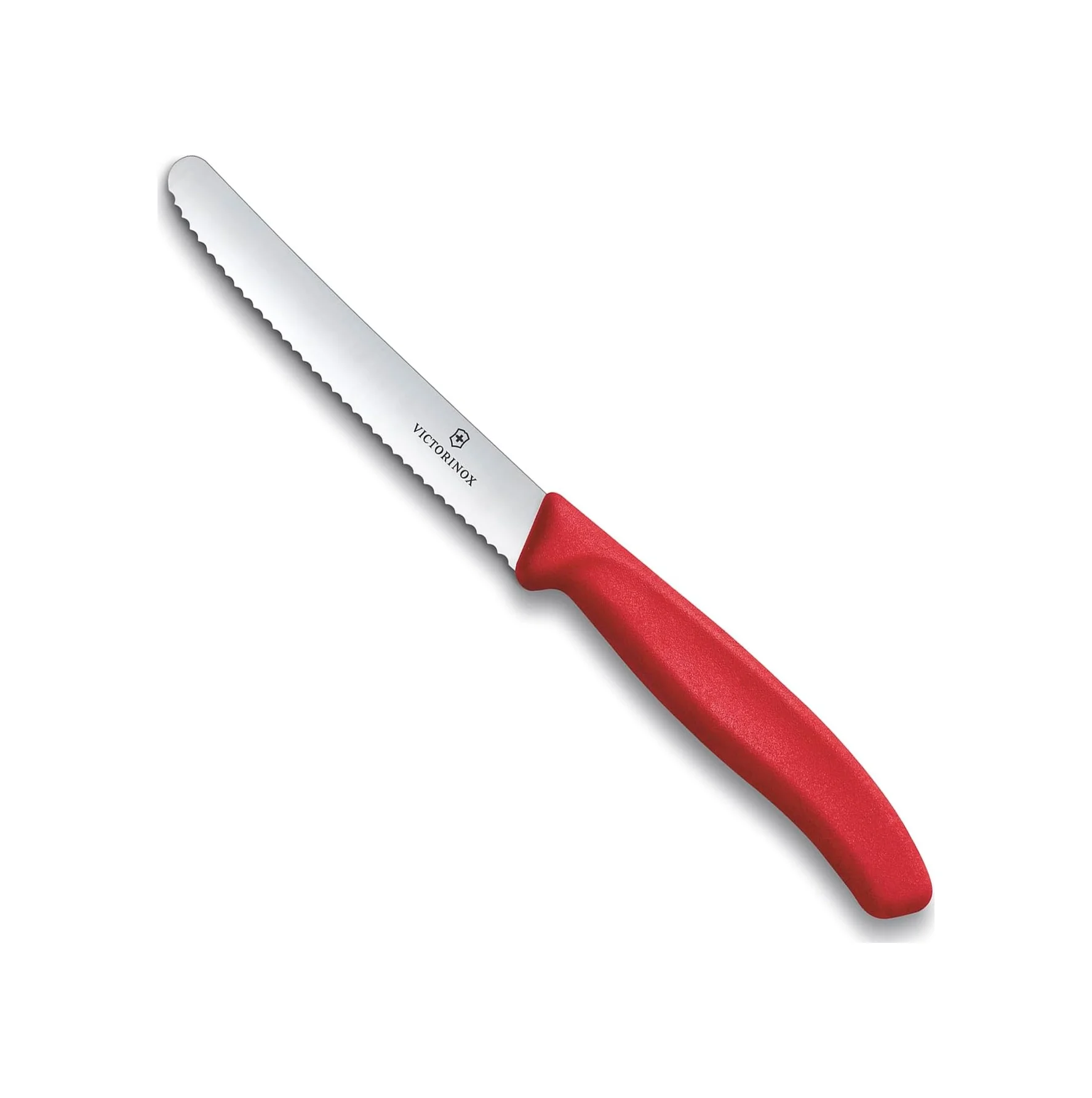 Lexroo 6.7831.c1 Swiss Classic 11cm Tırtıklı Domates Bıçağı, Kırmızı Lexroo 6.7831.c1 Swiss Classic 11cm Tırtıklı Domates Bıçağı, Kırmızı