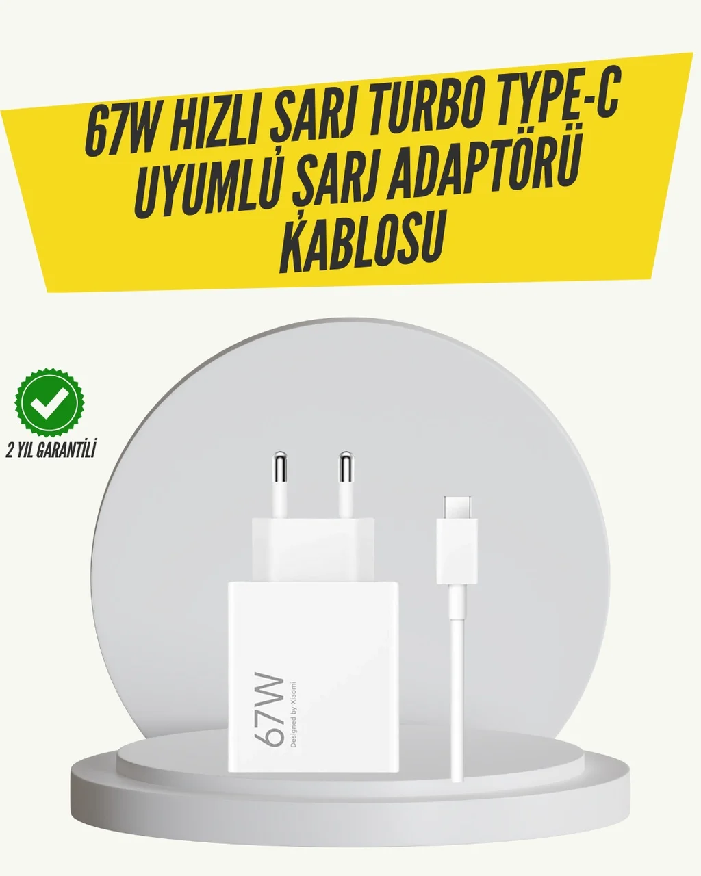 Lexroo 67w Turbo Hızlı Şarj Adaptörü Ve Type-c Kablo Güvenli Şarj Teknolojisi Standart Lexroo 67w Turbo Hızlı Şarj Adaptörü Ve Type-c Kablo Güvenli Şarj Teknolojisi Standart