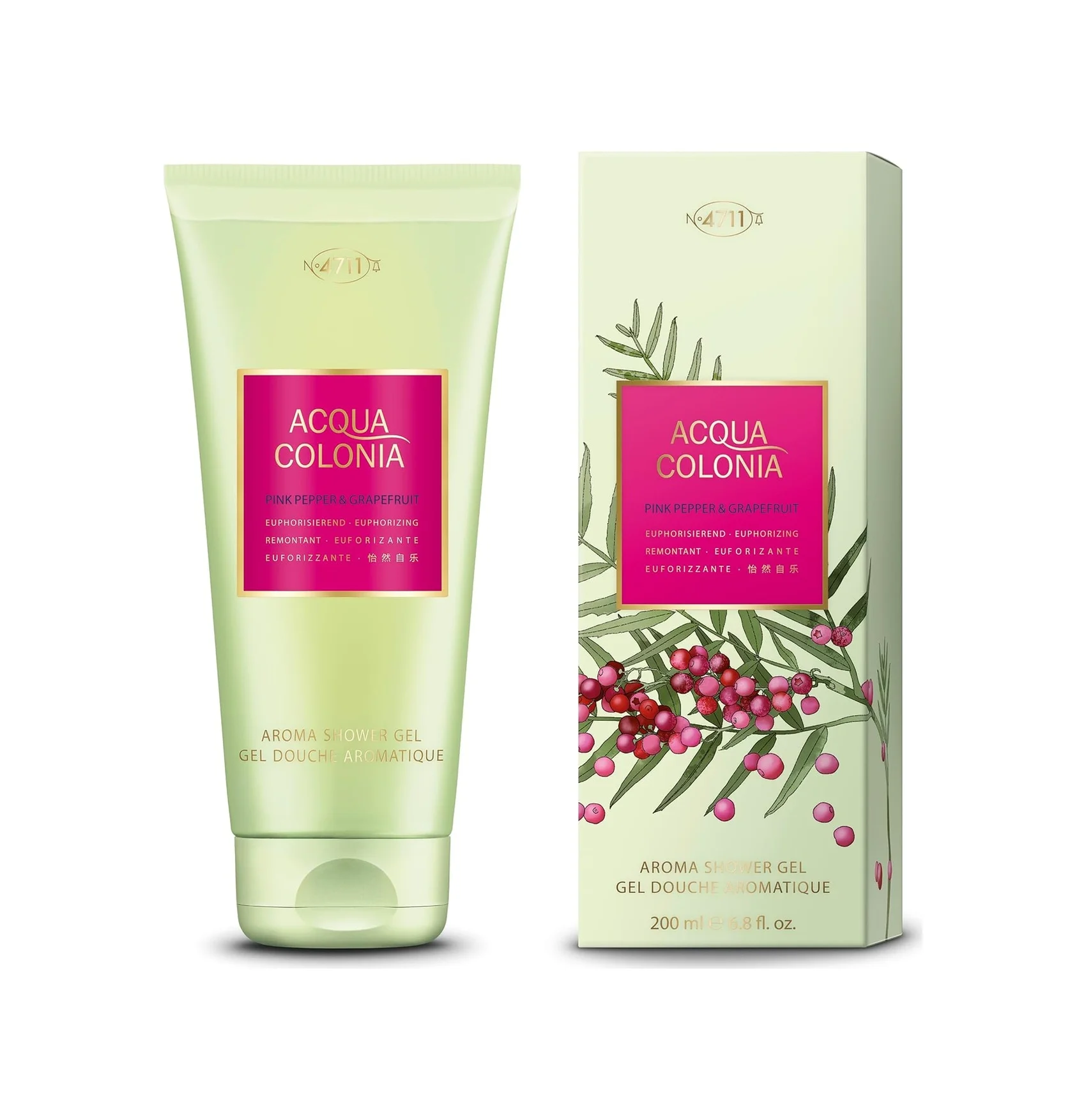 Lexroo Acqua Colonia Pink Pepper & Grapefruit Shower Gel 200 Ml Duş Jeli Greyfurt Lexroo Acqua Colonia Pink Pepper & Grapefruit Shower Gel 200 Ml Duş Jeli Greyfurt