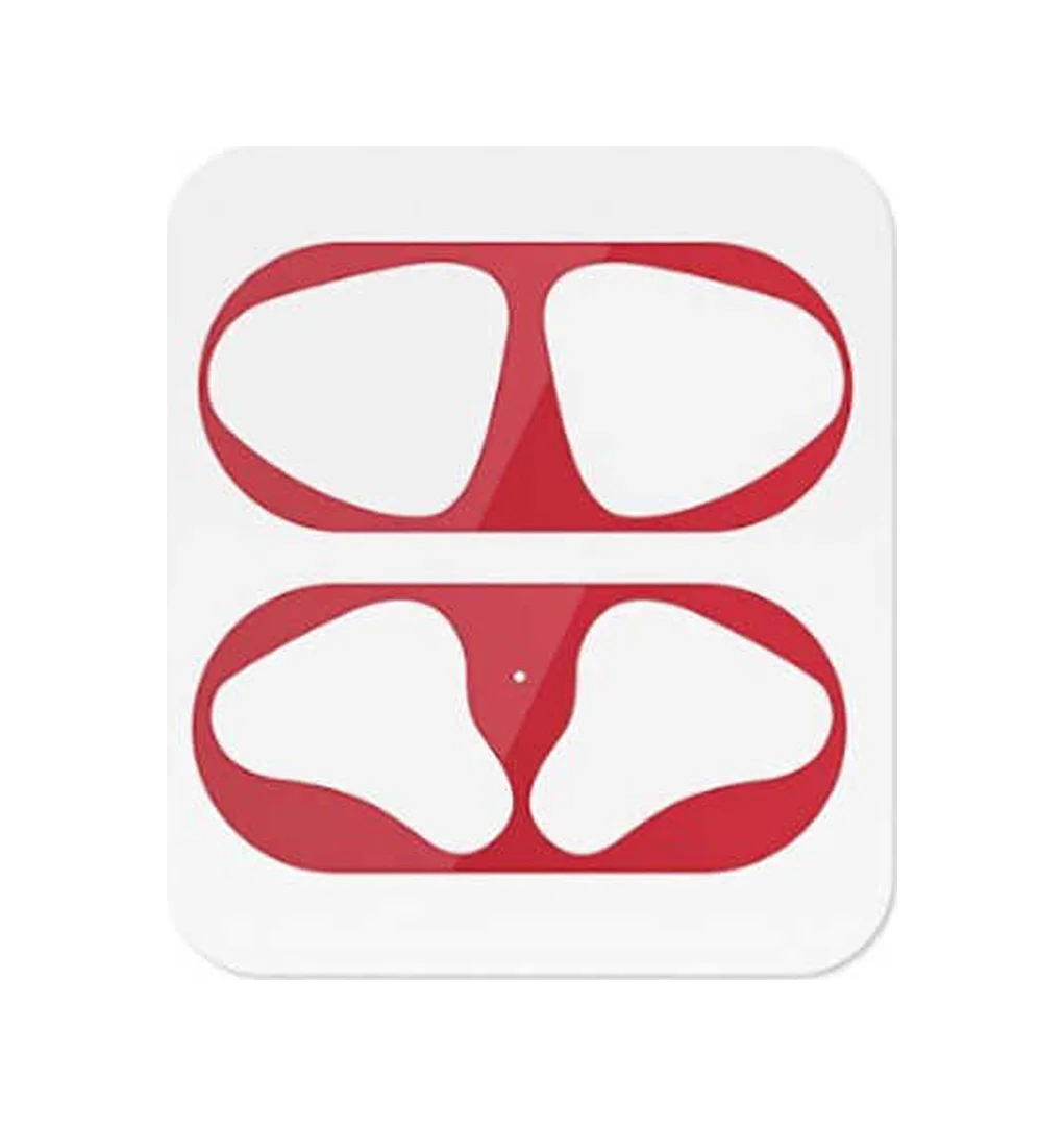 Lexroo Airpod Kir Önleyici Sticker - Kırmızı Lexroo Airpod Kir Önleyici Sticker - Kırmızı