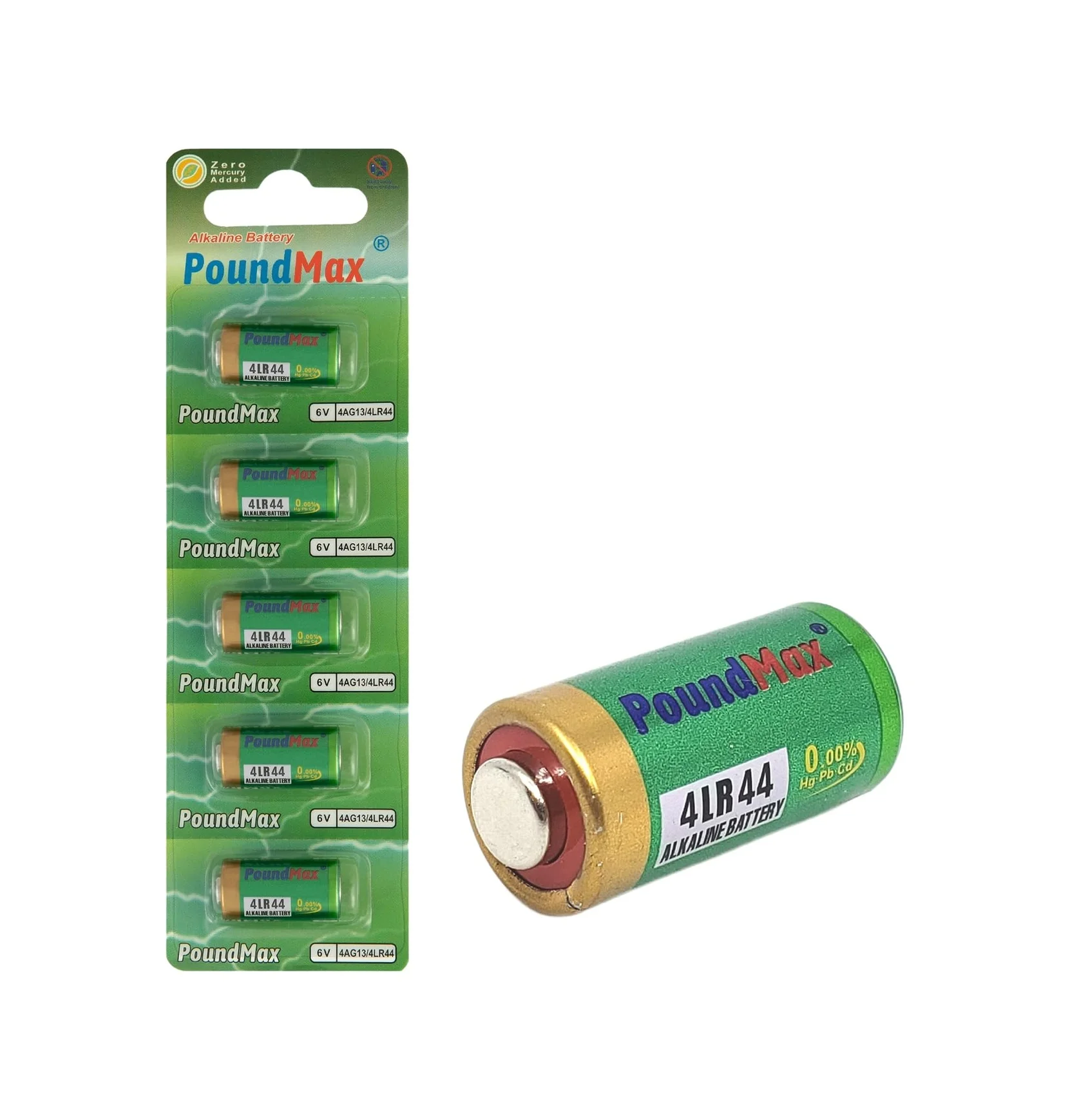 Lexroo Alkalin 5x 4lr44 4ag13, L1325 , 6v 1x 5'li Paket Lexroo Alkalin 5x 4lr44 4ag13, L1325 , 6v 1x 5'li Paket - Görsel 2