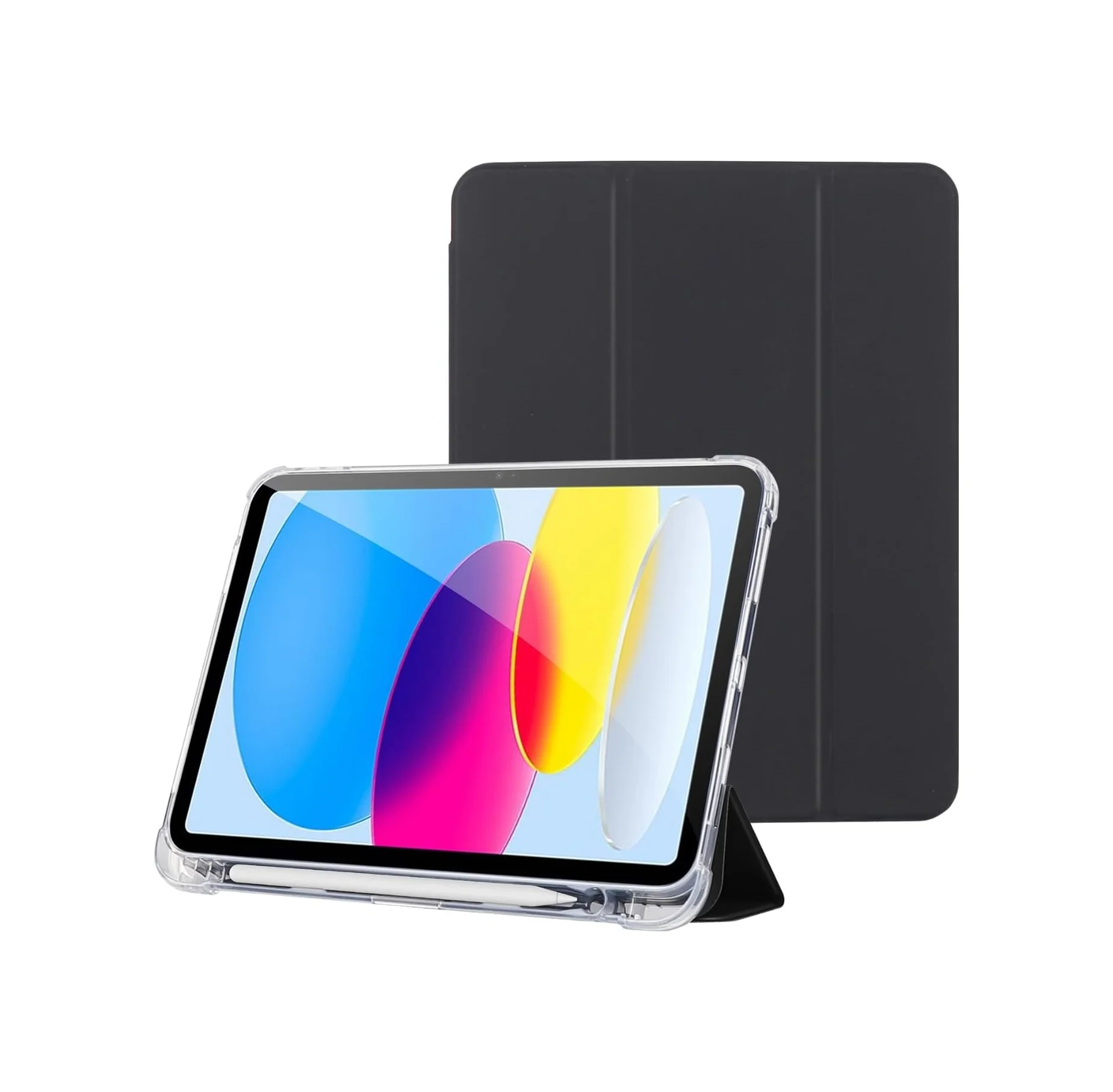 Lexroo Aple İpad Air 5 / Air 4 10.9 İnç Uyumlu Smart Kılıf, Aple Pencil Kalemlikli, Trifold, Esnek Tablet Kılıfı Lexroo Aple İpad Air 5 / Air 4 10.9 İnç Uyumlu Smart Kılıf, Aple Pencil Kalemlikli, Trifold, Esnek Tablet Kılıfı