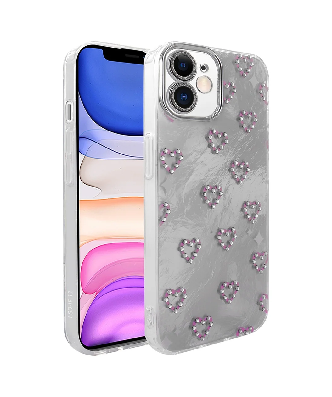 Lexroo Apple iPhone Uyumlu 11 Kılıf Kamera Korumalı Figürlü Ponti Silikon Kılıf - Beyaz Lexroo Apple iPhone Uyumlu 11 Kılıf Kamera Korumalı Figürlü Ponti Silikon Kılıf - Beyaz