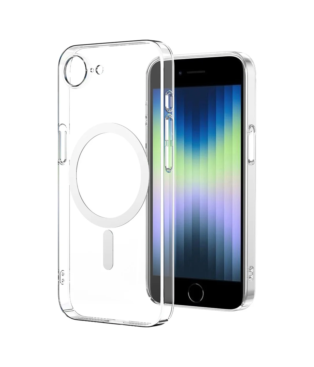 Lexroo Apple iPhone Uyumlu 17e Kılıf M-safe Şarj Özellikli Şeffaf Kamera Çerçeveli Porto Kılıf - Şeffaf Lexroo Apple iPhone Uyumlu 17e Kılıf M-safe Şarj Özellikli Şeffaf Kamera Çerçeveli Porto Kılıf - Şeffaf