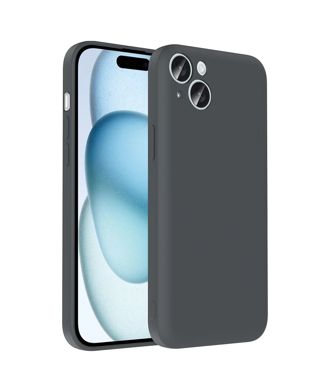 Lexroo Apple iPhone Uyumlu 15 Kılıf Kamera Korumalı Kartlık Hazneli Vitra Kılıf - Gri Lexroo Apple iPhone Uyumlu 15 Kılıf Kamera Korumalı Kartlık Hazneli Vitra Kılıf - Gri