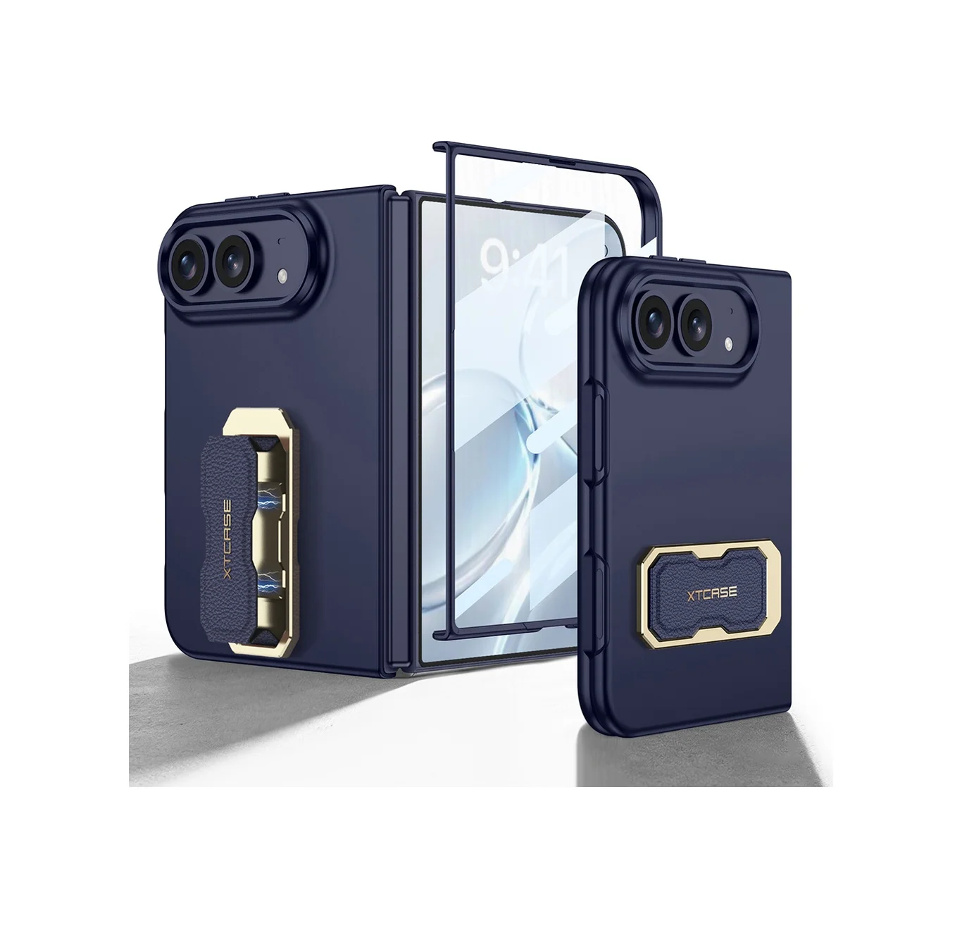 Lexroo Apple iPhone Uyumlu Duo Kılıf Kıpta Kpt-03 Sert Pc Kılıf - Lacivert Lexroo Apple iPhone Uyumlu Duo Kılıf Kıpta Kpt-03 Sert Pc Kılıf - Lacivert