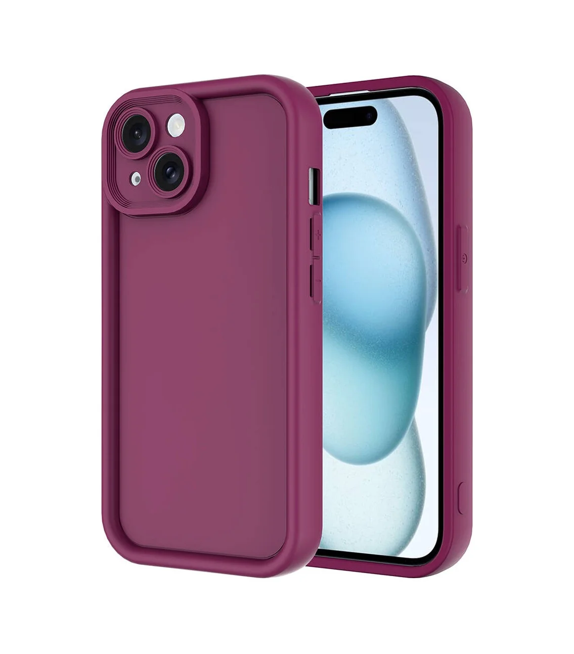 Lexroo Apple iPhone Uyumlu 14 Kılıf Kamera Korumalı Ananas Kılıf - Mürdüm Çok Renkli Lexroo Apple iPhone Uyumlu 14 Kılıf Kamera Korumalı Ananas Kılıf - Mürdüm Çok Renkli