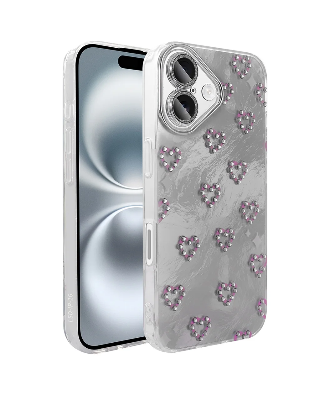 Lexroo Apple iPhone Uyumlu 16 Kılıf Kamera Korumalı Figürlü Ponti Silikon Kılıf - Beyaz Lexroo Apple iPhone Uyumlu 16 Kılıf Kamera Korumalı Figürlü Ponti Silikon Kılıf - Beyaz