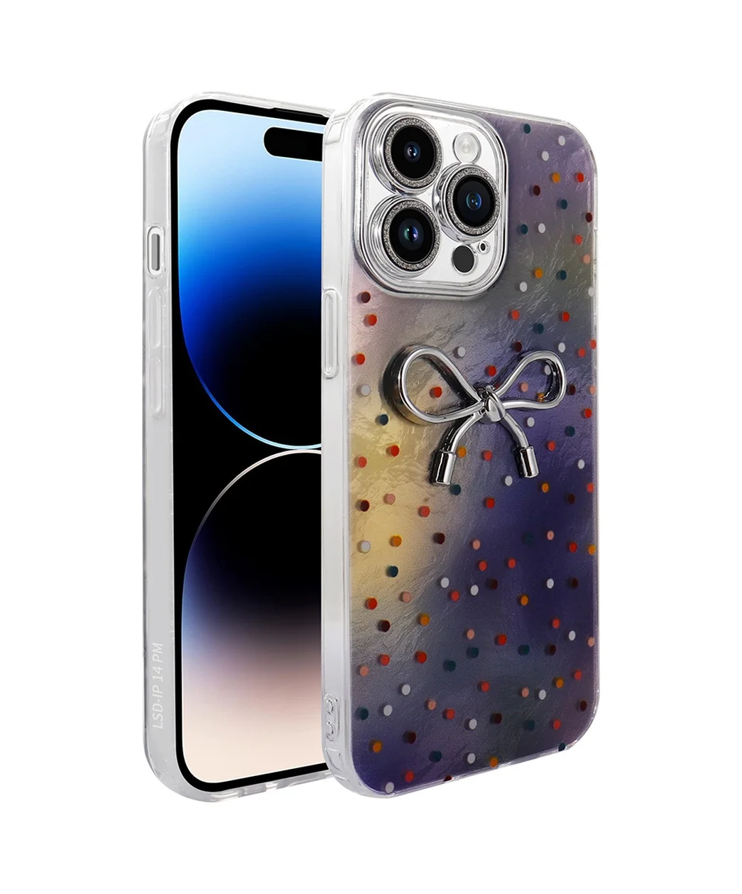 Lexroo Apple iPhone Uyumlu 14 Pro Max Kılıf Kamera Korumalı Figürlü Ponti Silikon Kılıf - Lila Lexroo Apple iPhone Uyumlu 14 Pro Max Kılıf Kamera Korumalı Figürlü Ponti Silikon Kılıf - Lila