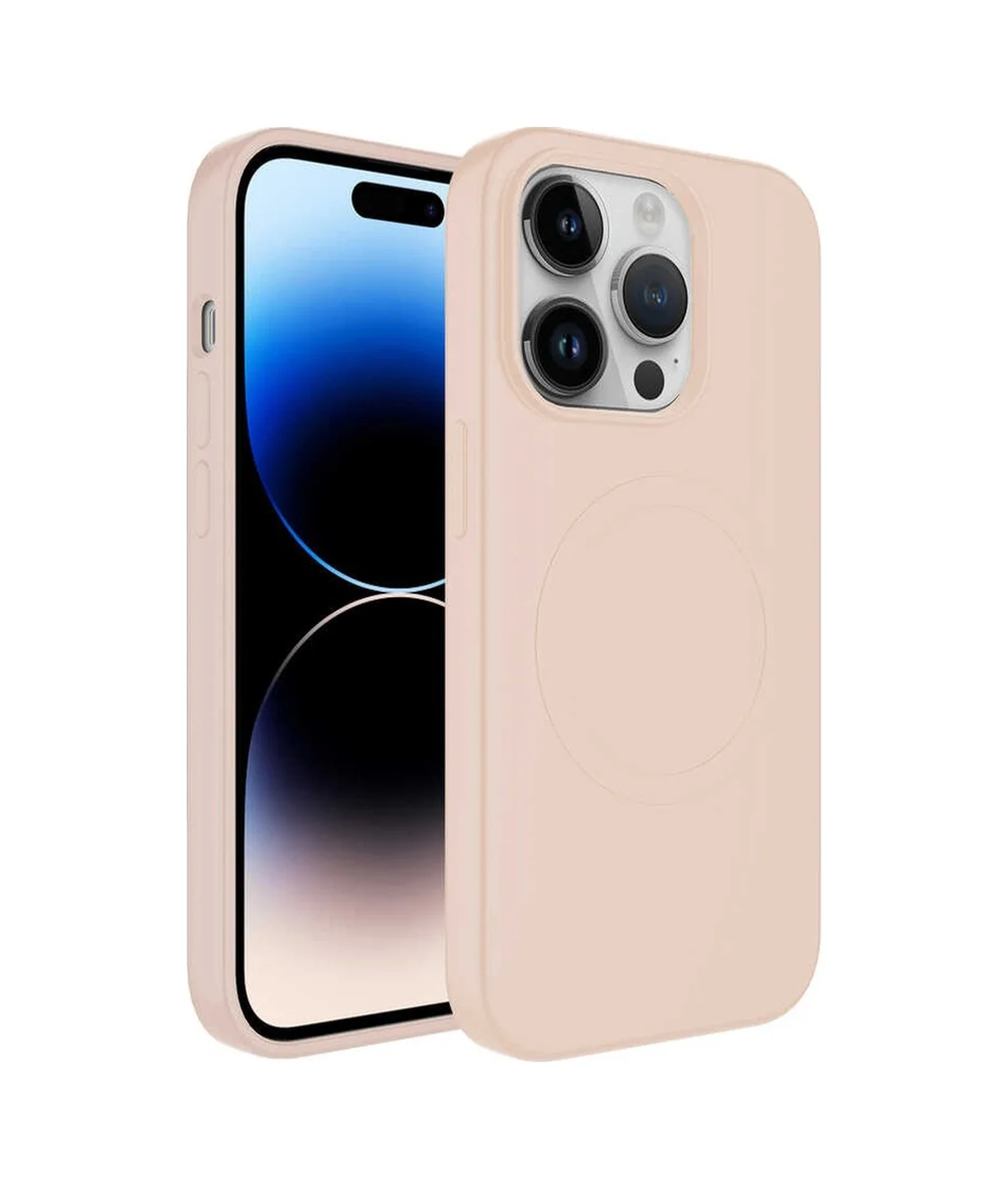 Lexroo Apple iPhone Uyumlu 11 Pro Max Kılıf M-safe Wireless Şarj Özellikli Pastel Renk Silikon Plas - Pembe Açık Lexroo Apple iPhone Uyumlu 11 Pro Max Kılıf M-safe Wireless Şarj Özellikli Pastel Renk Silikon Plas - Pembe Açık