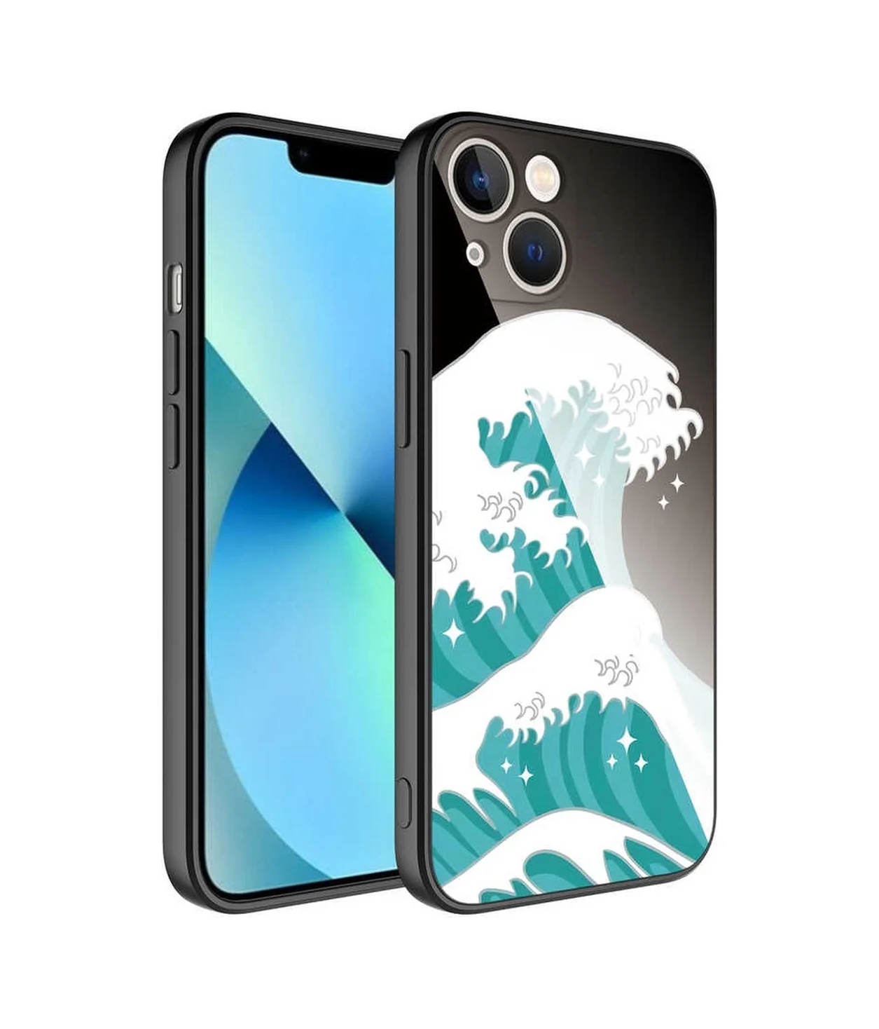Lexroo Apple iPhone Uyumlu 13 Kılıf Kamera Korumalı Desenli Sert Silikon Epoksi Kılıf - No9 Çok Renkli Lexroo Apple iPhone Uyumlu 13 Kılıf Kamera Korumalı Desenli Sert Silikon Epoksi Kılıf - No9 Çok Renkli