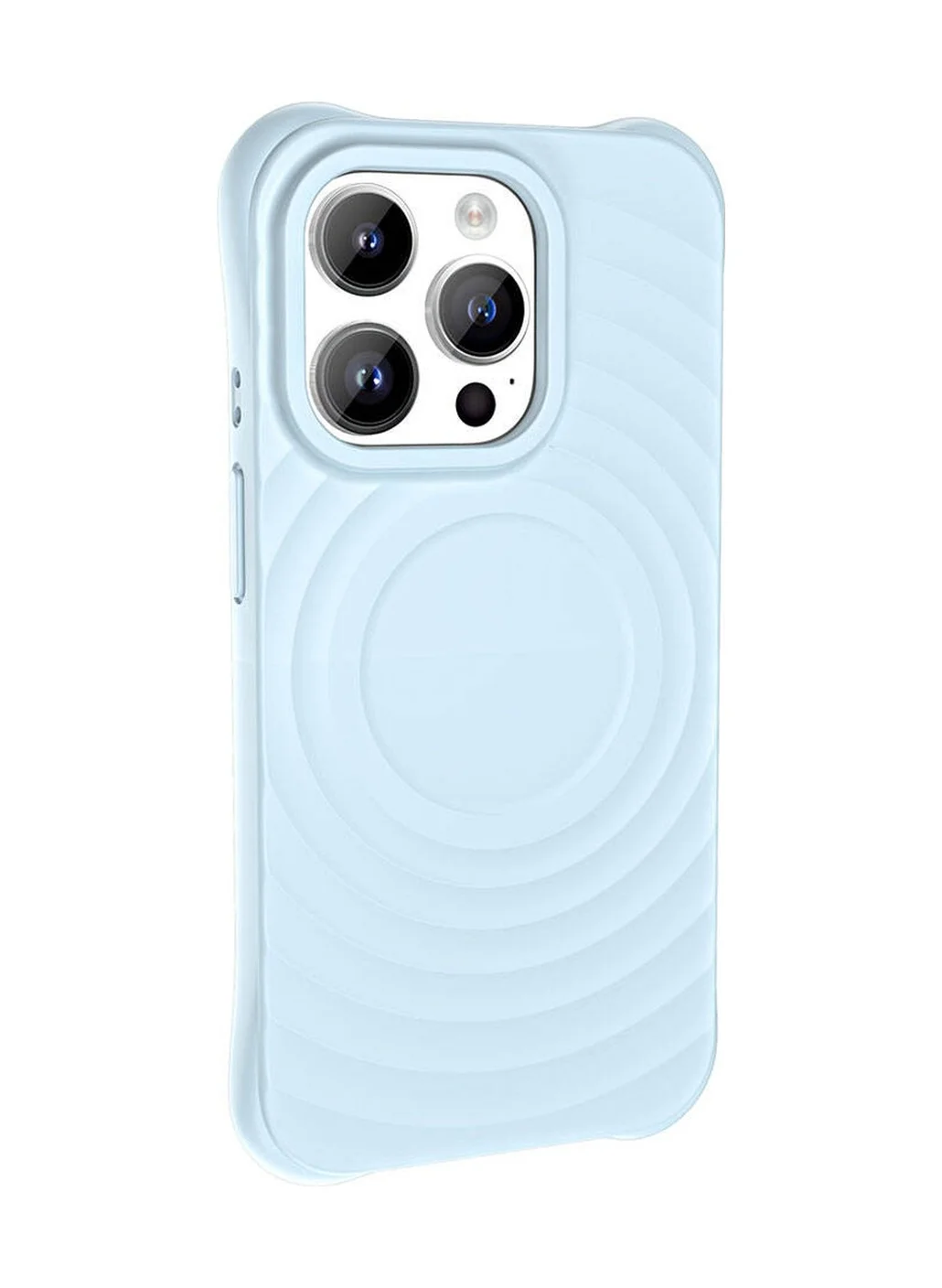 Lexroo Apple iPhone Uyumlu 14 Pro Max M-safe Şarj Özellikli Airbagli Mat Görünümlü Hepi Kılıf - Mavi Açık Lexroo Apple iPhone Uyumlu 14 Pro Max M-safe Şarj Özellikli Airbagli Mat Görünümlü Hepi Kılıf - Mavi Açık