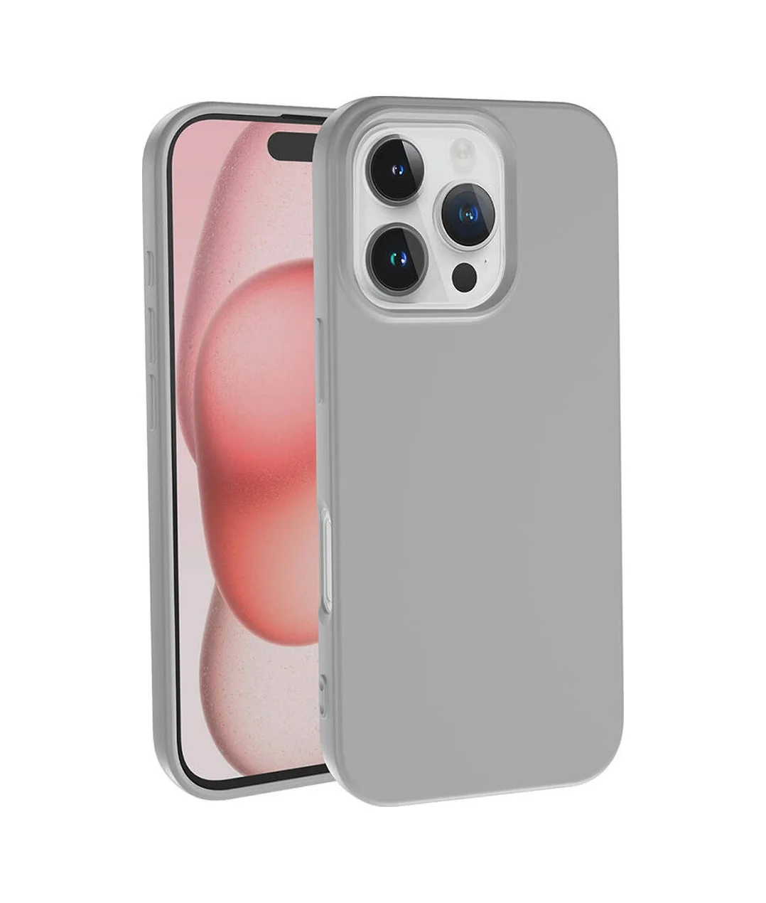 Lexroo Apple iPhone Uyumlu 16 Pro Kılıf Lsr Lansman Kılıf - Gümüş Lexroo Apple iPhone Uyumlu 16 Pro Kılıf Lsr Lansman Kılıf - Gümüş