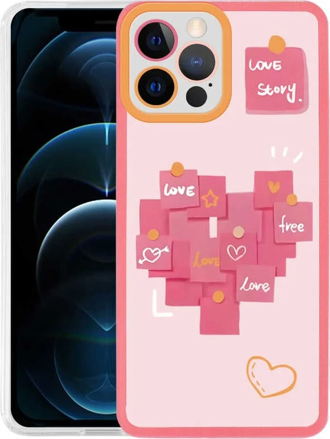 Lexroo Apple iPhone Uyumlu 13 Pro Kılıf M-fit Desenli Kılıf - Love Story No2 Çok Renkli Lexroo Apple iPhone Uyumlu 13 Pro Kılıf M-fit Desenli Kılıf - Love Story No2 Çok Renkli