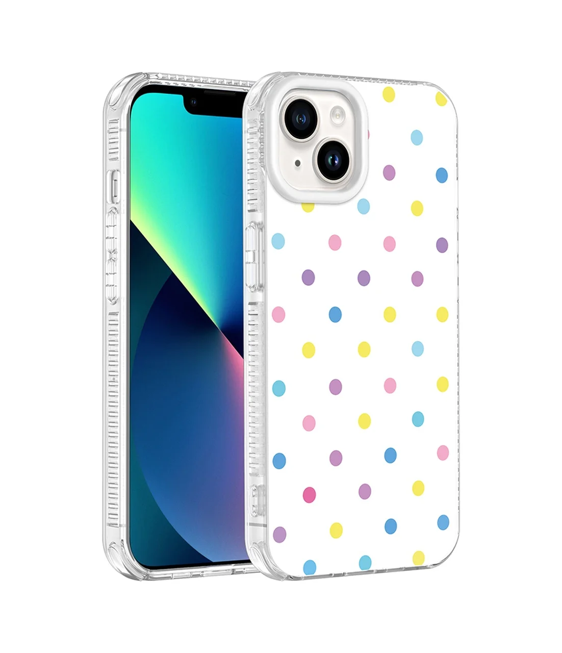 Lexroo Apple iPhone Uyumlu 15 Kılıf Airbag Tasarımlı Potik Sert Pc Kılıf - Beyaz Lexroo Apple iPhone Uyumlu 15 Kılıf Airbag Tasarımlı Potik Sert Pc Kılıf - Beyaz