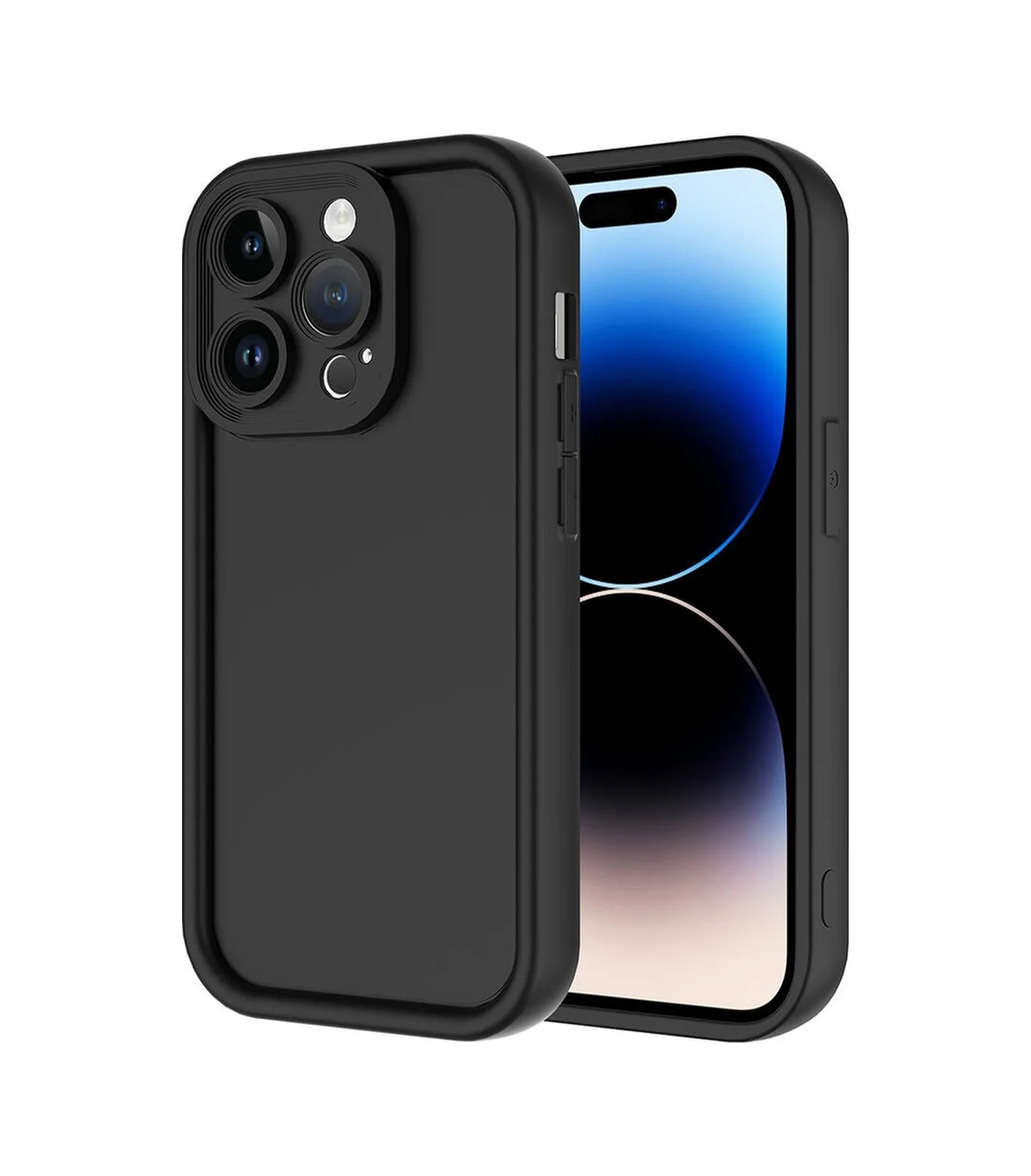 Lexroo Apple iPhone Uyumlu 14 Pro Max Kılıf Kamera Korumalı Ananas Kılıf - Siyah Lexroo Apple iPhone Uyumlu 14 Pro Max Kılıf Kamera Korumalı Ananas Kılıf - Siyah
