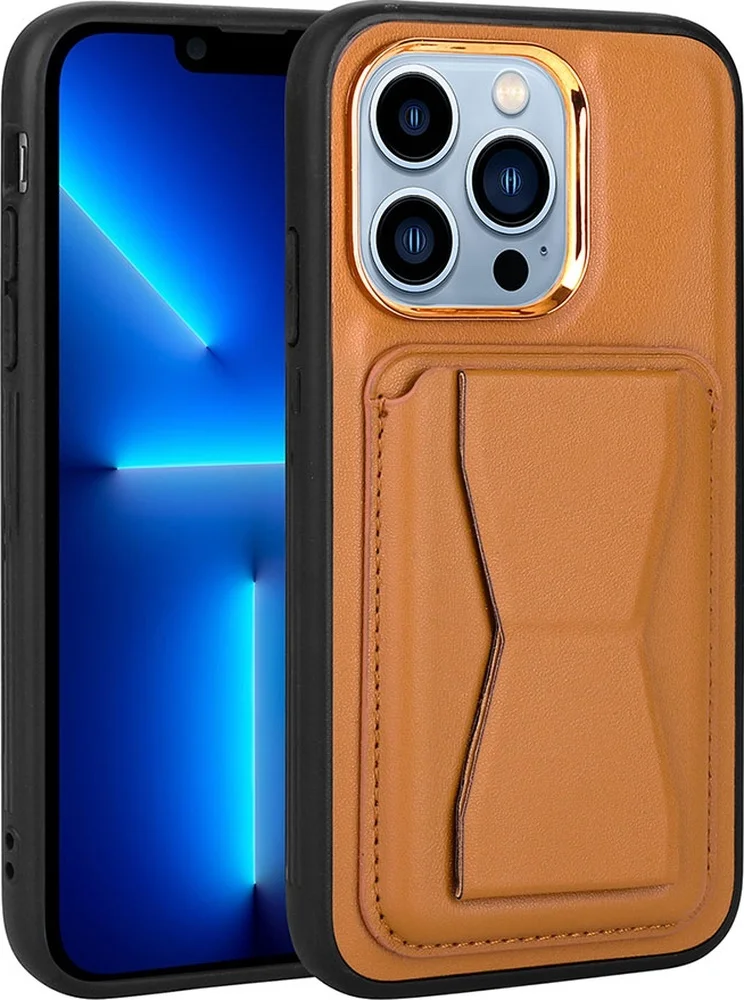 Lexroo Apple iPhone Uyumlu 13 Pro Max Kılıf Kartlıklı Standlı Pu Deri Memo Kılıf - Kahve Açık Çok Renkli Lexroo Apple iPhone Uyumlu 13 Pro Max Kılıf Kartlıklı Standlı Pu Deri Memo Kılıf - Kahve Açık Çok Renkli