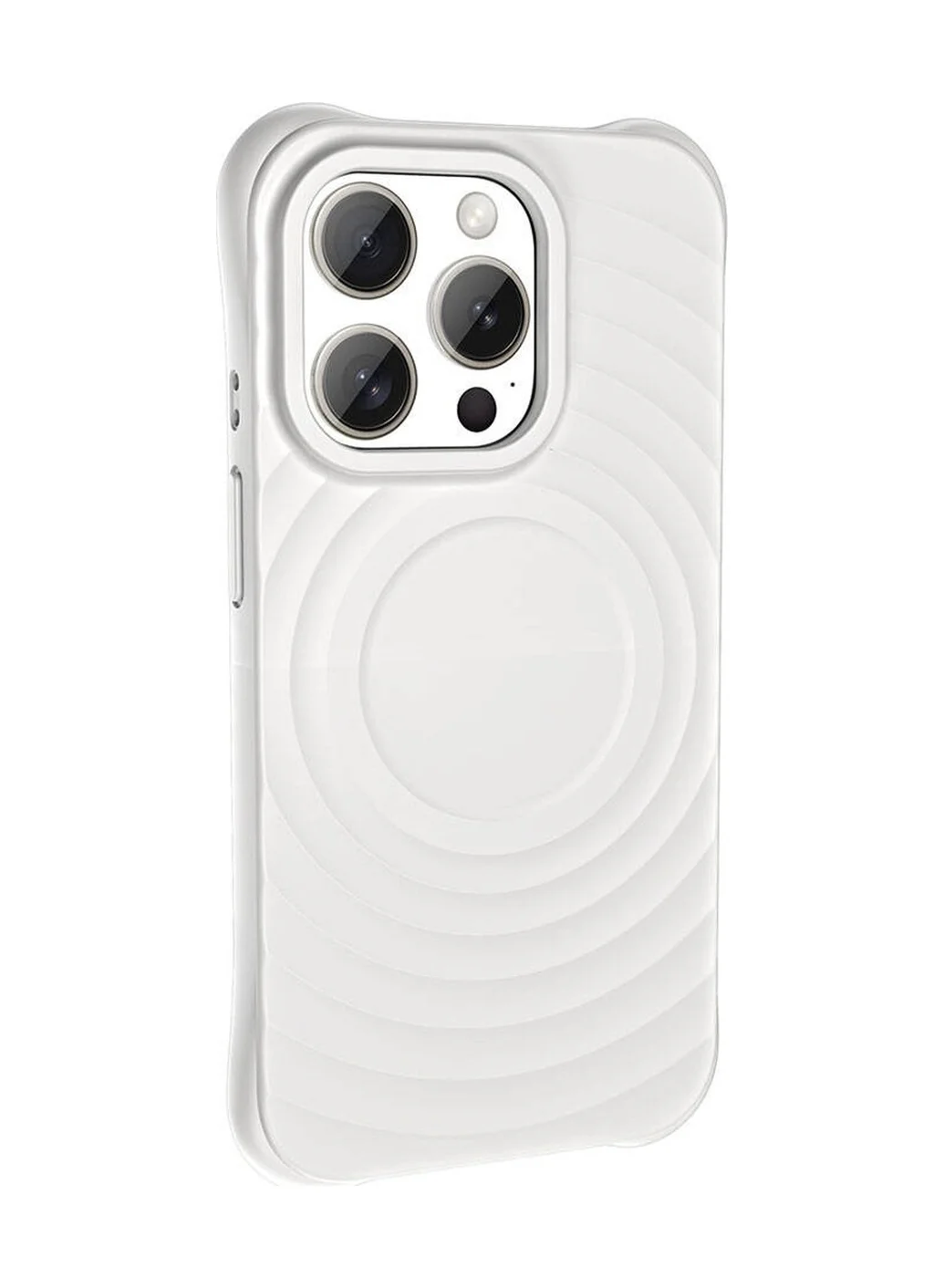 Lexroo Apple iPhone Uyumlu 15 Pro M-safe Şarj Özellikli Airbagli Mat Görünümlü Hepi Kılıf - Beyaz Lexroo Apple iPhone Uyumlu 15 Pro M-safe Şarj Özellikli Airbagli Mat Görünümlü Hepi Kılıf - Beyaz