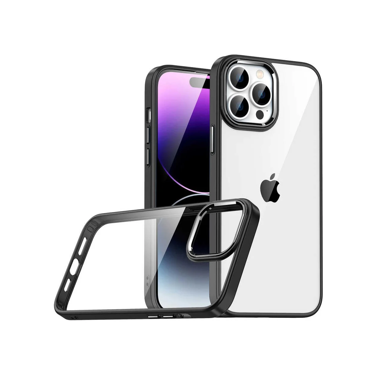 Lexroo Apple iPhone Uyumlu 14 Pro Max Kılıf Flora Kılıf - Siyah Lexroo Apple iPhone Uyumlu 14 Pro Max Kılıf Flora Kılıf - Siyah