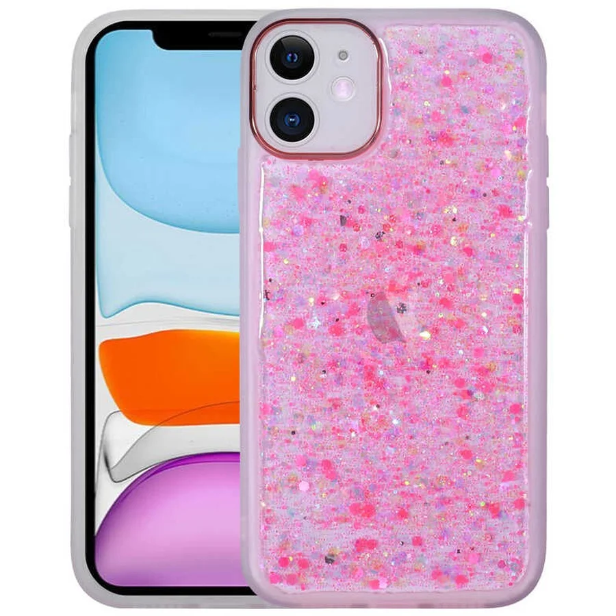 Lexroo Apple iPhone Uyumlu 11 Kılıf Figürlü Desenli Işıltılı Sert Sos Kılıf - No6 Çok Renkli Lexroo Apple iPhone Uyumlu 11 Kılıf Figürlü Desenli Işıltılı Sert Sos Kılıf - No6 Çok Renkli