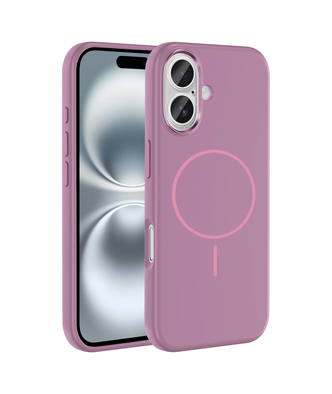 Lexroo Apple iPhone Uyumlu 16 Kılıf M-safe Şarj Özellikli Metal Kamera Çerçeveli Edi Silikon Kılıf - Mor Lexroo Apple iPhone Uyumlu 16 Kılıf M-safe Şarj Özellikli Metal Kamera Çerçeveli Edi Silikon Kılıf - Mor