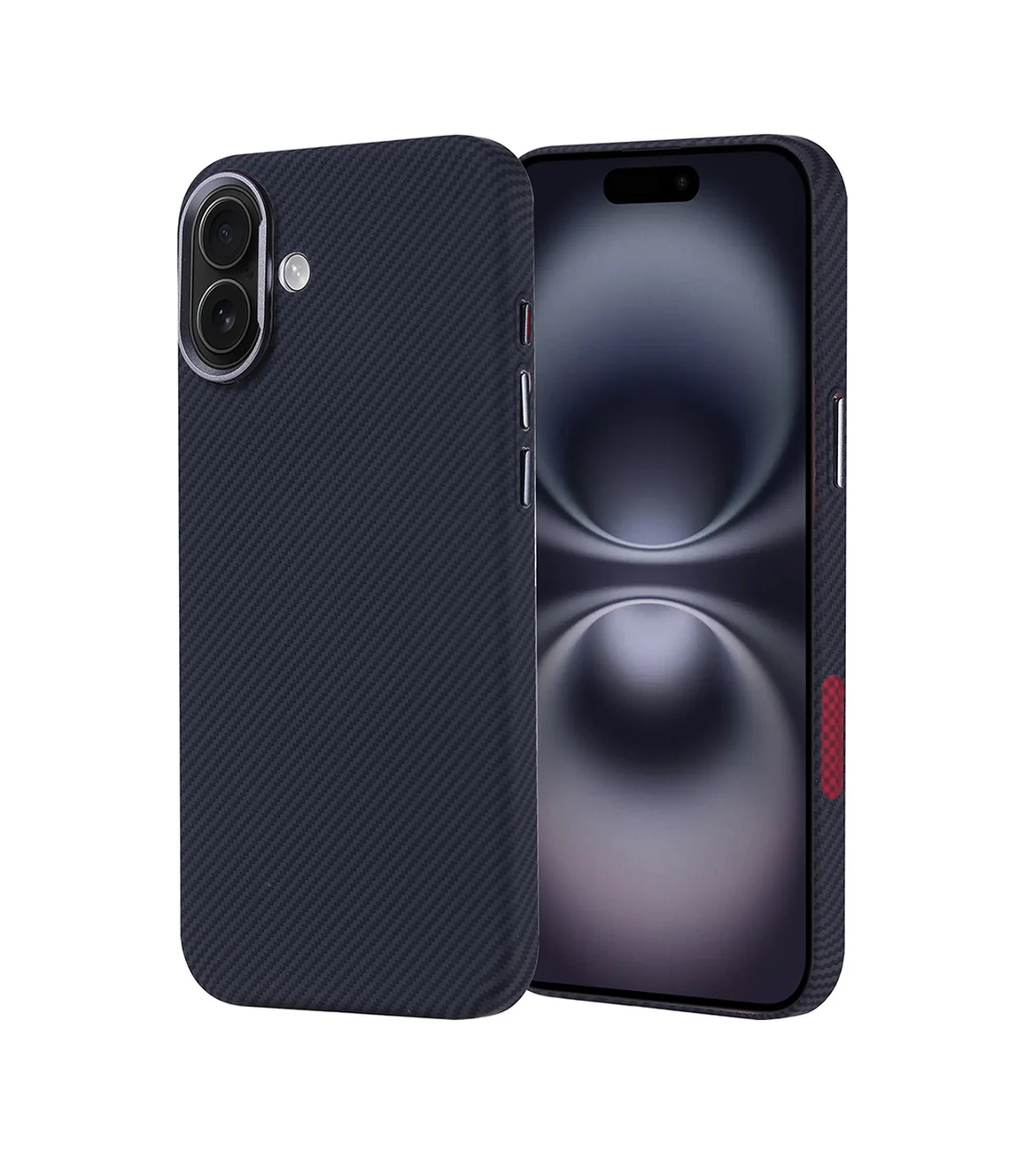 Lexroo Apple iPhone Uyumlu 16 Plus Kılıf M-safe Şarj Özellikli Karbon Fiber Görünümlü Nekst Kılıf - Siyah Lexroo Apple iPhone Uyumlu 16 Plus Kılıf M-safe Şarj Özellikli Karbon Fiber Görünümlü Nekst Kılıf - Siyah