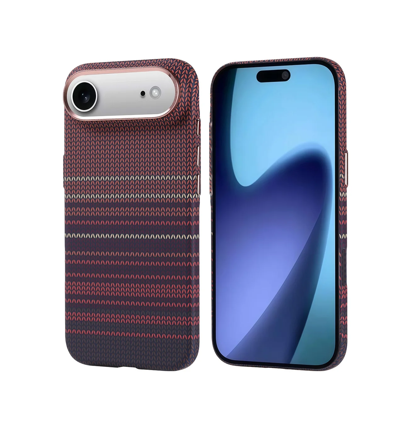 Lexroo Apple iPhone Uyumlu 17 Air Kılıf M-safe Şarj Özellikli Karbon Fiber Görünümlü Nekst Kılıf - Kırmızı Lexroo Apple iPhone Uyumlu 17 Air Kılıf M-safe Şarj Özellikli Karbon Fiber Görünümlü Nekst Kılıf - Kırmızı