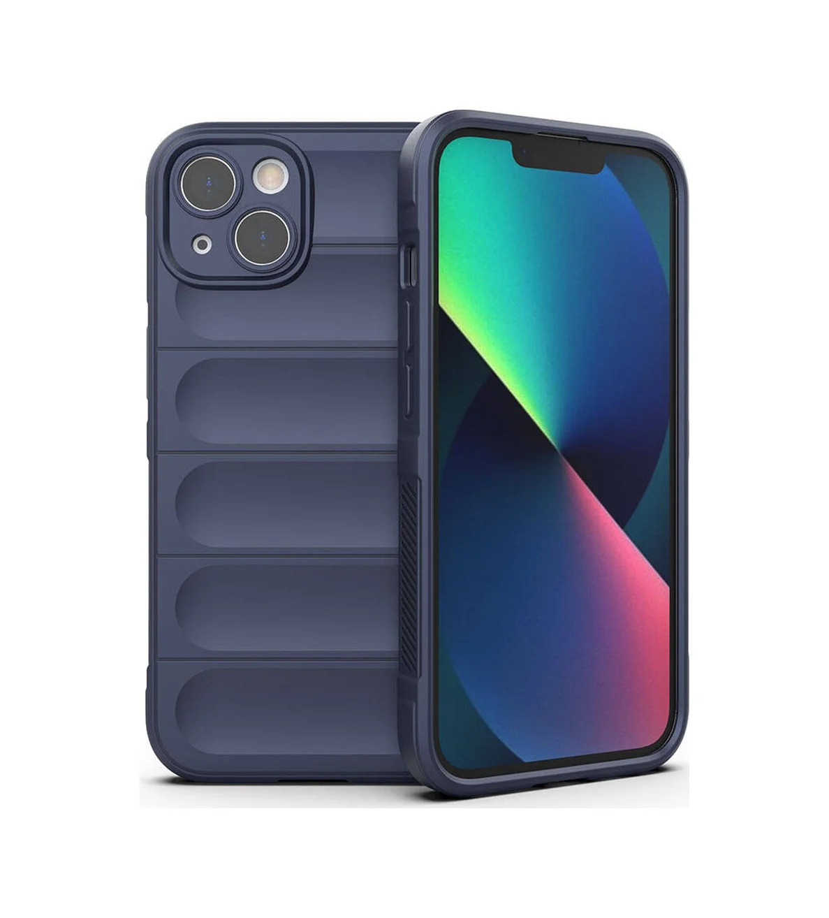 Lexroo Apple iPhone Uyumlu 13 Kılıf Esnek Tpu Oyuklu Arka Yüzey Tasarımlı Etnik Silikon Kılıf - Lacivert Lexroo Apple iPhone Uyumlu 13 Kılıf Esnek Tpu Oyuklu Arka Yüzey Tasarımlı Etnik Silikon Kılıf - Lacivert