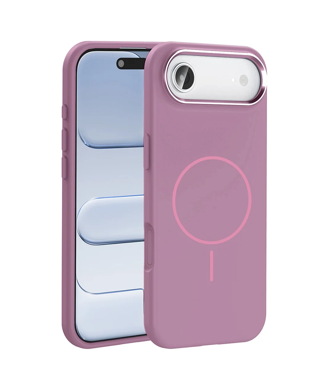 Lexroo Apple iPhone Uyumlu 17 Air Kılıf M-safe Şarj Özellikli Metal Kamera Çerçeveli Edi Silikon Kılıf - Mor Lexroo Apple iPhone Uyumlu 17 Air Kılıf M-safe Şarj Özellikli Metal Kamera Çerçeveli Edi Silikon Kılıf - Mor