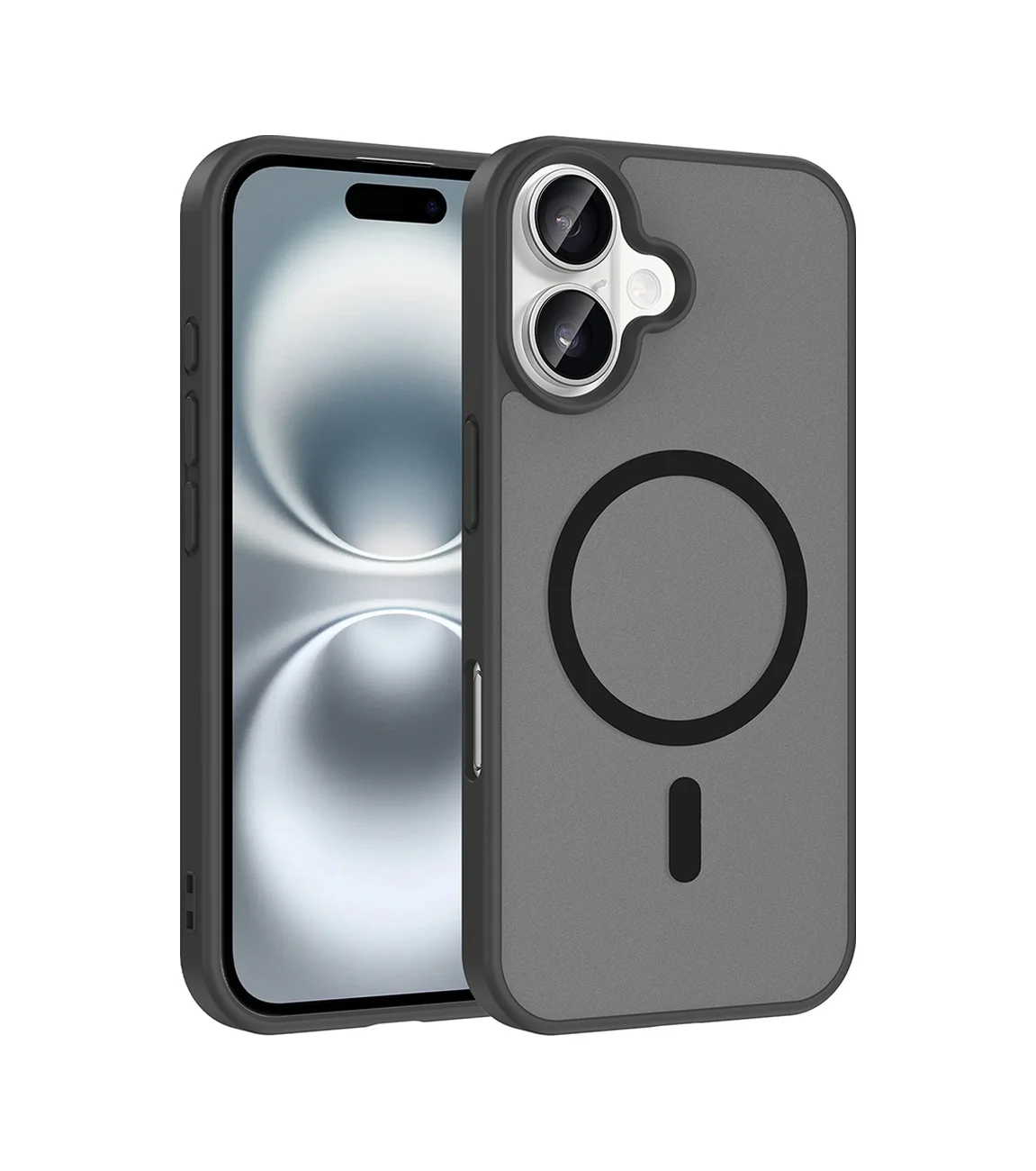 Lexroo Apple iPhone Uyumlu 16 Plus Kılıf M-safe Şarj Özellikli Babet Kılıf - Siyah Lexroo Apple iPhone Uyumlu 16 Plus Kılıf M-safe Şarj Özellikli Babet Kılıf - Siyah