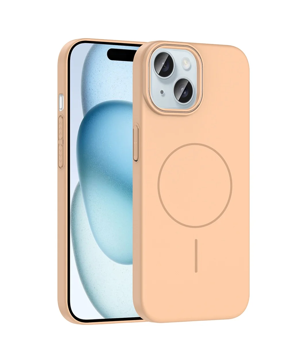 Lexroo Apple iPhone Uyumlu 15 Kılıf M-safe Şarj Özellikli Ruby Sert Kılıf - Desert Titanyum Çok Renkli Lexroo Apple iPhone Uyumlu 15 Kılıf M-safe Şarj Özellikli Ruby Sert Kılıf - Desert Titanyum Çok Renkli