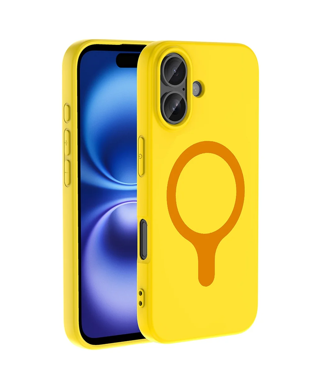 Lexroo Apple iPhone Uyumlu 17 Kılıf M-safe Şarj Özellikli Aris Silikon Kılıf - Sarı Lexroo Apple iPhone Uyumlu 17 Kılıf M-safe Şarj Özellikli Aris Silikon Kılıf - Sarı
