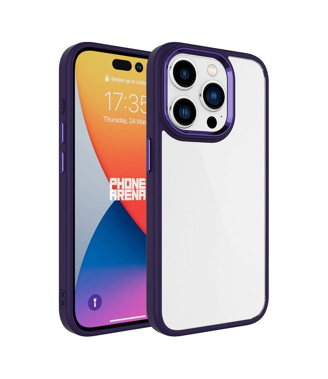 Lexroo Apple iPhone Uyumlu 15 Pro Kılıf Krom Kılıf - Derin Mor Lexroo Apple iPhone Uyumlu 15 Pro Kılıf Krom Kılıf - Derin Mor