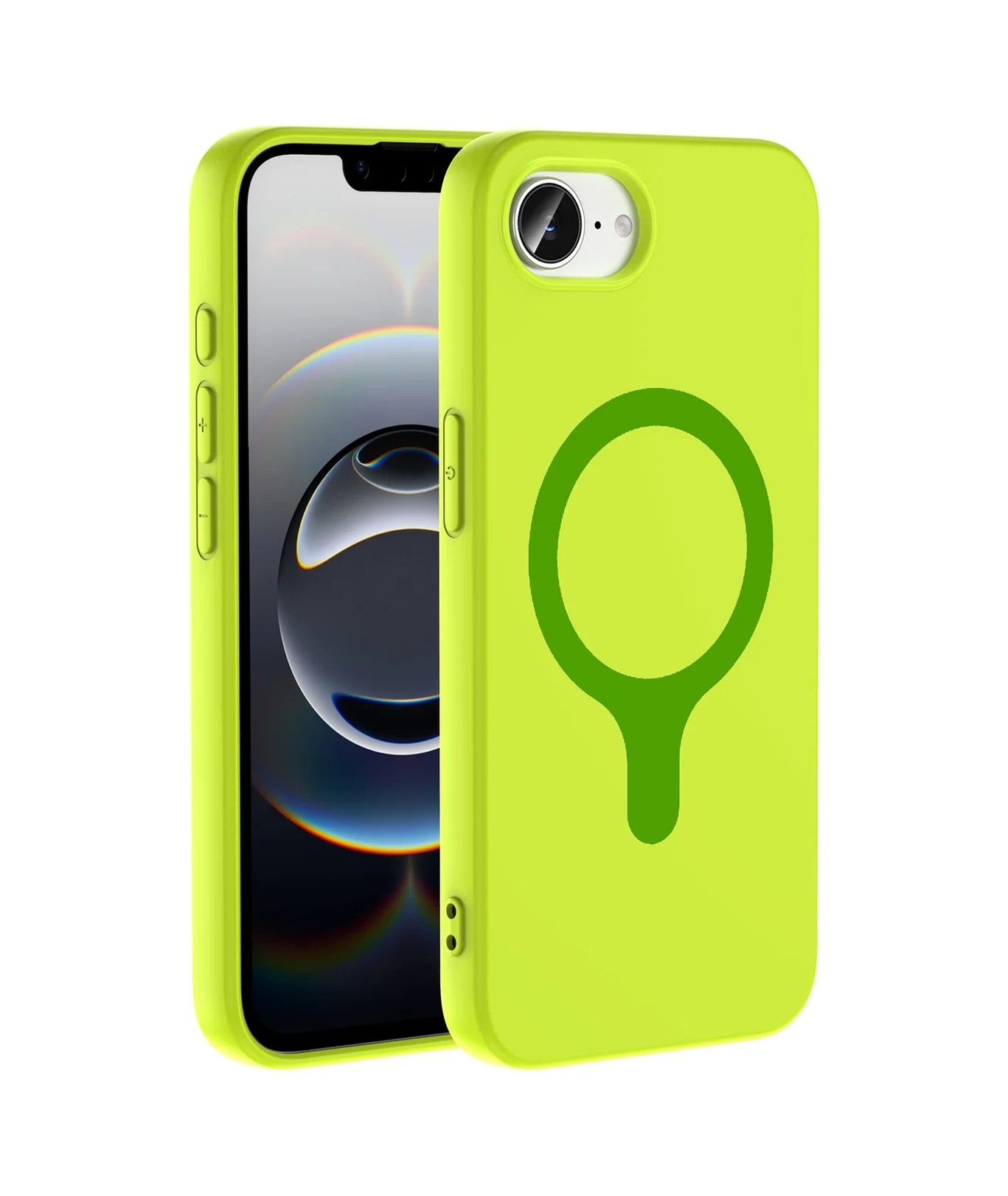 Lexroo Apple iPhone Uyumlu 17e Kılıf M-safe Şarj Özellikli Aris Silikon Kılıf - Yeşil Lexroo Apple iPhone Uyumlu 17e Kılıf M-safe Şarj Özellikli Aris Silikon Kılıf - Yeşil