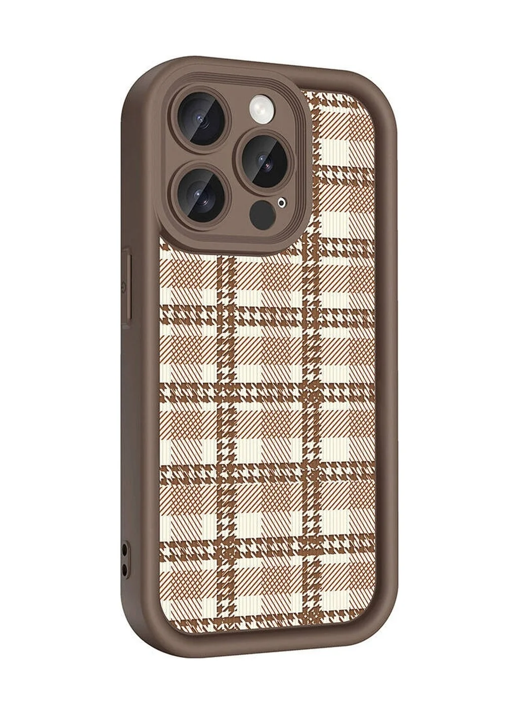 Lexroo Apple iPhone Uyumlu 15 Pro Max Kılıf Kamera Korumalı Baskılı Arka Yüzey Klas Kılıf - Açık Kahve Çok Renkli Lexroo Apple iPhone Uyumlu 15 Pro Max Kılıf Kamera Korumalı Baskılı Arka Yüzey Klas Kılıf - Açık Kahve Çok Renkli