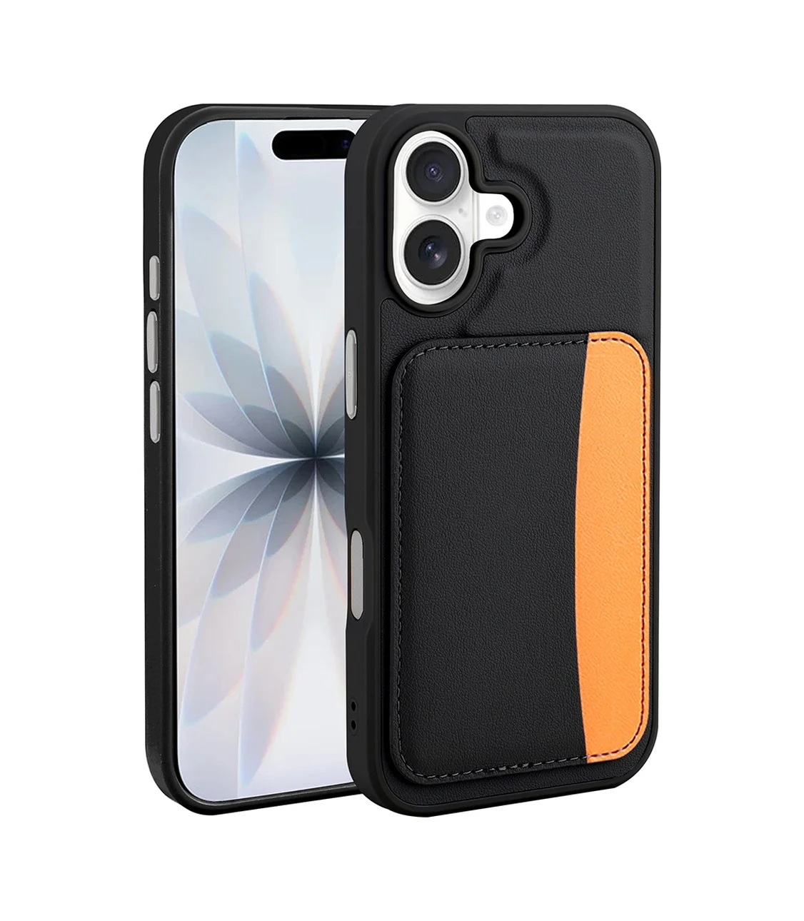 Lexroo Apple iPhone Uyumlu 16 Kılıf Kartlıklı X-kart Silikon Kılıf - Siyah Lexroo Apple iPhone Uyumlu 16 Kılıf Kartlıklı X-kart Silikon Kılıf - Siyah