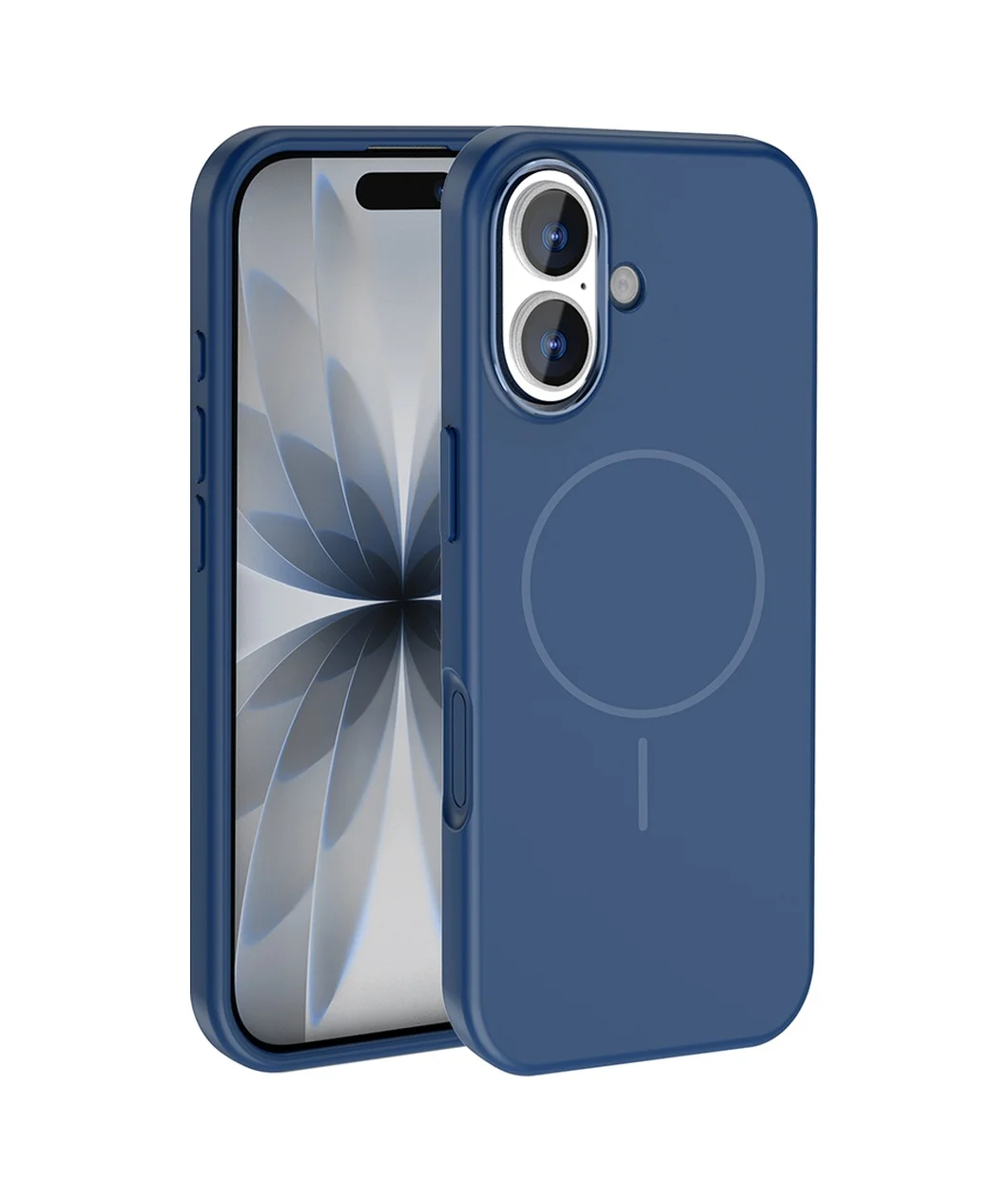 Lexroo Apple iPhone Uyumlu 17 Kılıf M-safe Şarj Özellikli Metal Kamera Çerçeveli Edi Silikon Kılıf - Lacivert Lexroo Apple iPhone Uyumlu 17 Kılıf M-safe Şarj Özellikli Metal Kamera Çerçeveli Edi Silikon Kılıf - Lacivert
