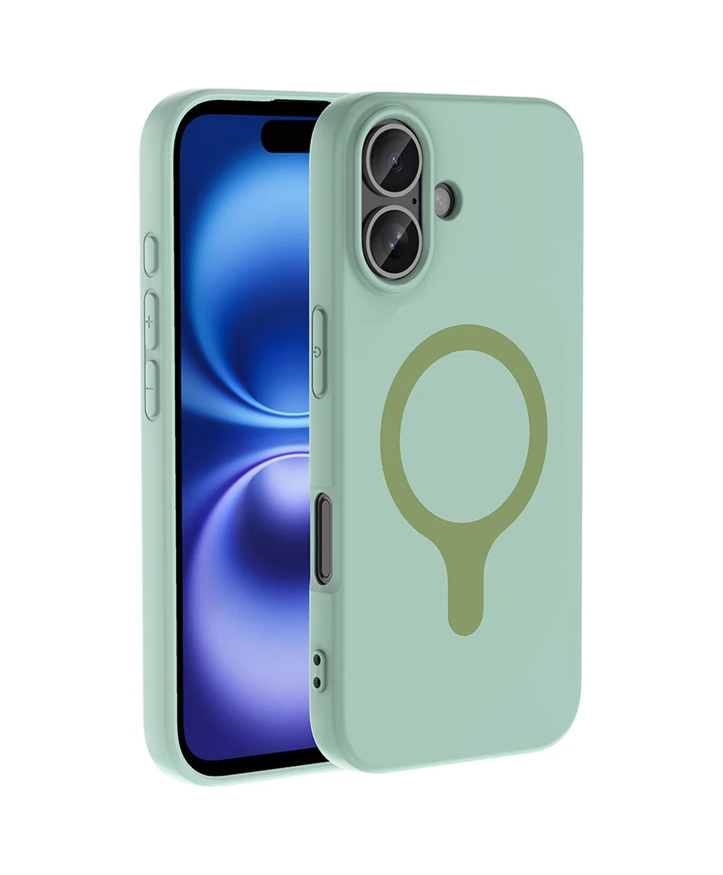 Lexroo Apple iPhone Uyumlu 17 Kılıf M-safe Şarj Özellikli Aris Silikon Kılıf - Turkuaz Lexroo Apple iPhone Uyumlu 17 Kılıf M-safe Şarj Özellikli Aris Silikon Kılıf - Turkuaz