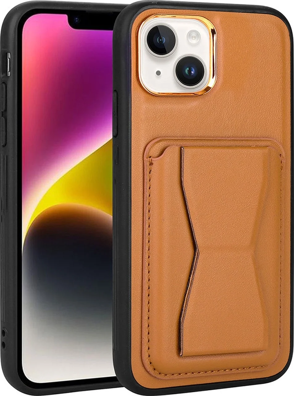 Lexroo Apple iPhone Uyumlu 14 Plus Kılıf Kartlıklı Standlı Pu Deri Memo Kılıf - Kahve Açık Çok Renkli Lexroo Apple iPhone Uyumlu 14 Plus Kılıf Kartlıklı Standlı Pu Deri Memo Kılıf - Kahve Açık Çok Renkli