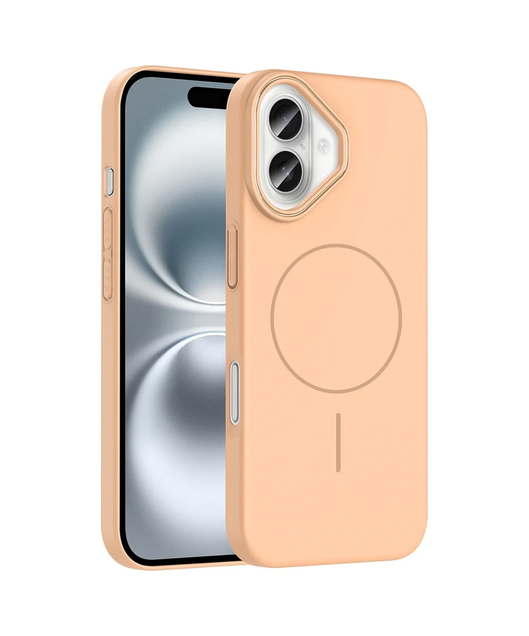 Lexroo Apple iPhone Uyumlu 16 Plus Kılıf M-safe Şarj Özellikli Ruby Sert Kılıf - Desert Titanyum Çok Renkli Lexroo Apple iPhone Uyumlu 16 Plus Kılıf M-safe Şarj Özellikli Ruby Sert Kılıf - Desert Titanyum Çok Renkli