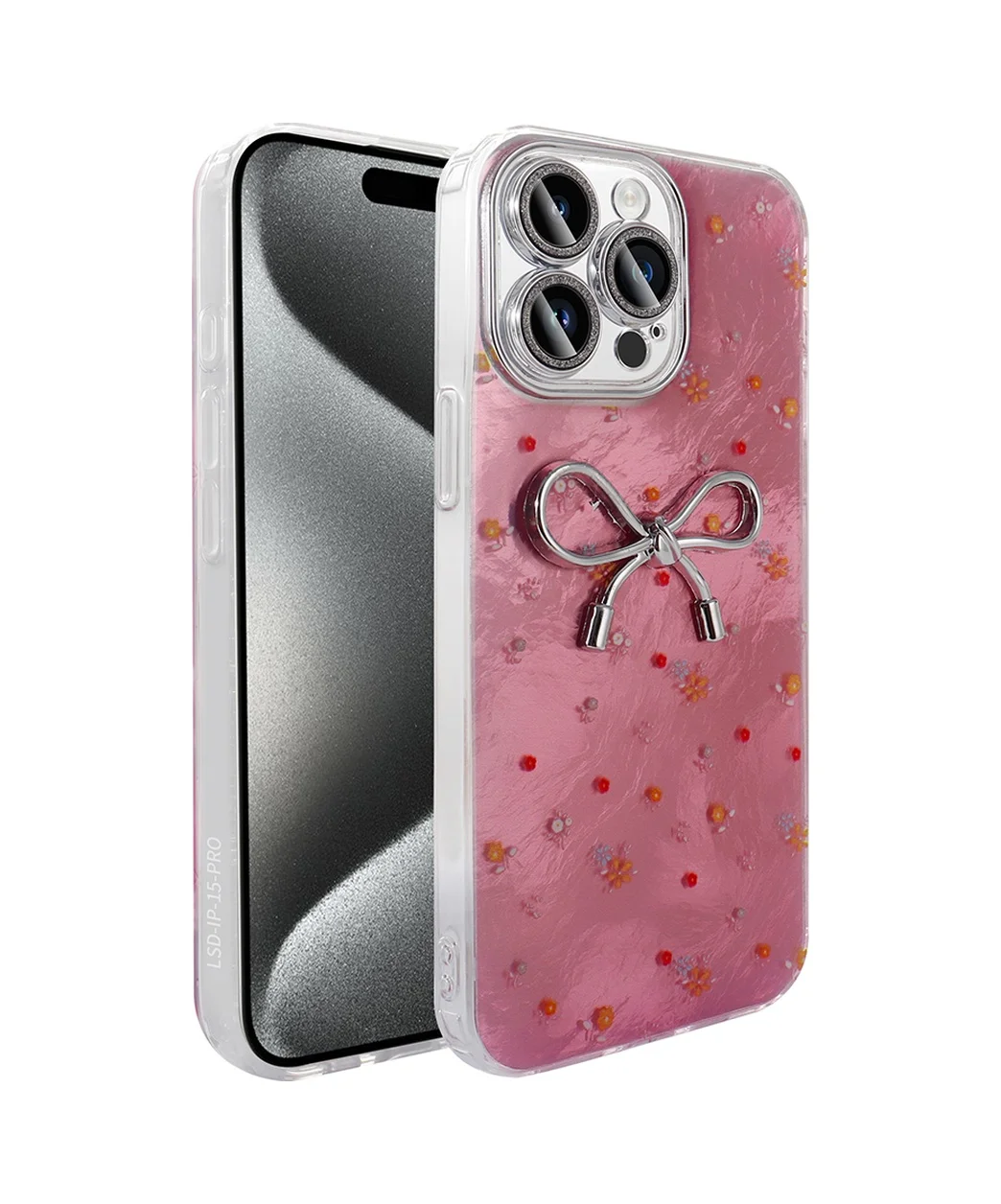 Lexroo Apple iPhone Uyumlu 15 Pro Kılıf Kamera Korumalı Figürlü Ponti Silikon Kılıf - Açık Pembe Lexroo Apple iPhone Uyumlu 15 Pro Kılıf Kamera Korumalı Figürlü Ponti Silikon Kılıf - Açık Pembe