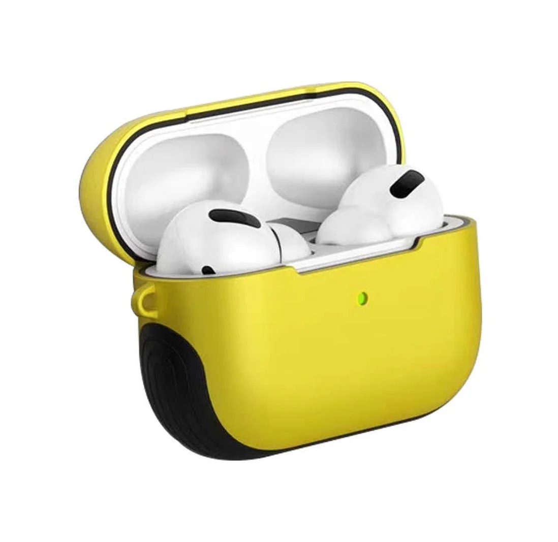Lexroo Apple Uyumlu Airpods Pro Kılıf Shockproof Silikon - Sarı Lexroo Apple Uyumlu Airpods Pro Kılıf Shockproof Silikon - Sarı