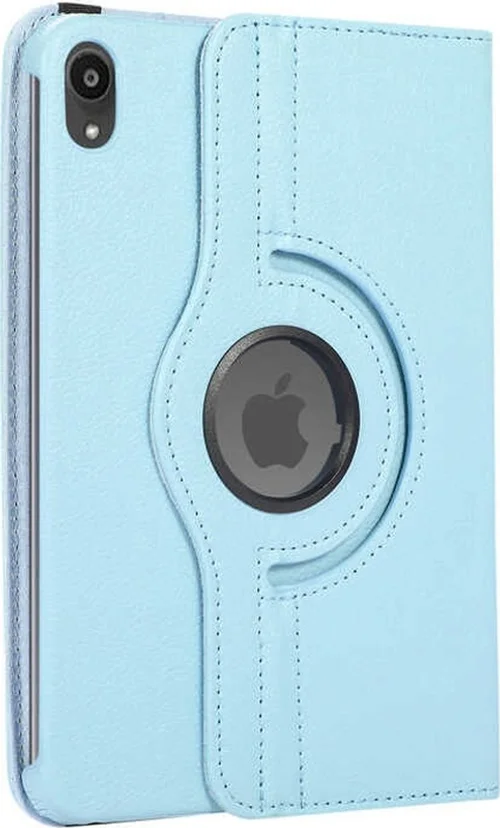 Lexroo Apple Uyumlu iPad Mini 2021 6.nesil Dönebilen Standlı Kılıf - Mavi Lexroo Apple Uyumlu iPad Mini 2021 6.nesil Dönebilen Standlı Kılıf - Mavi