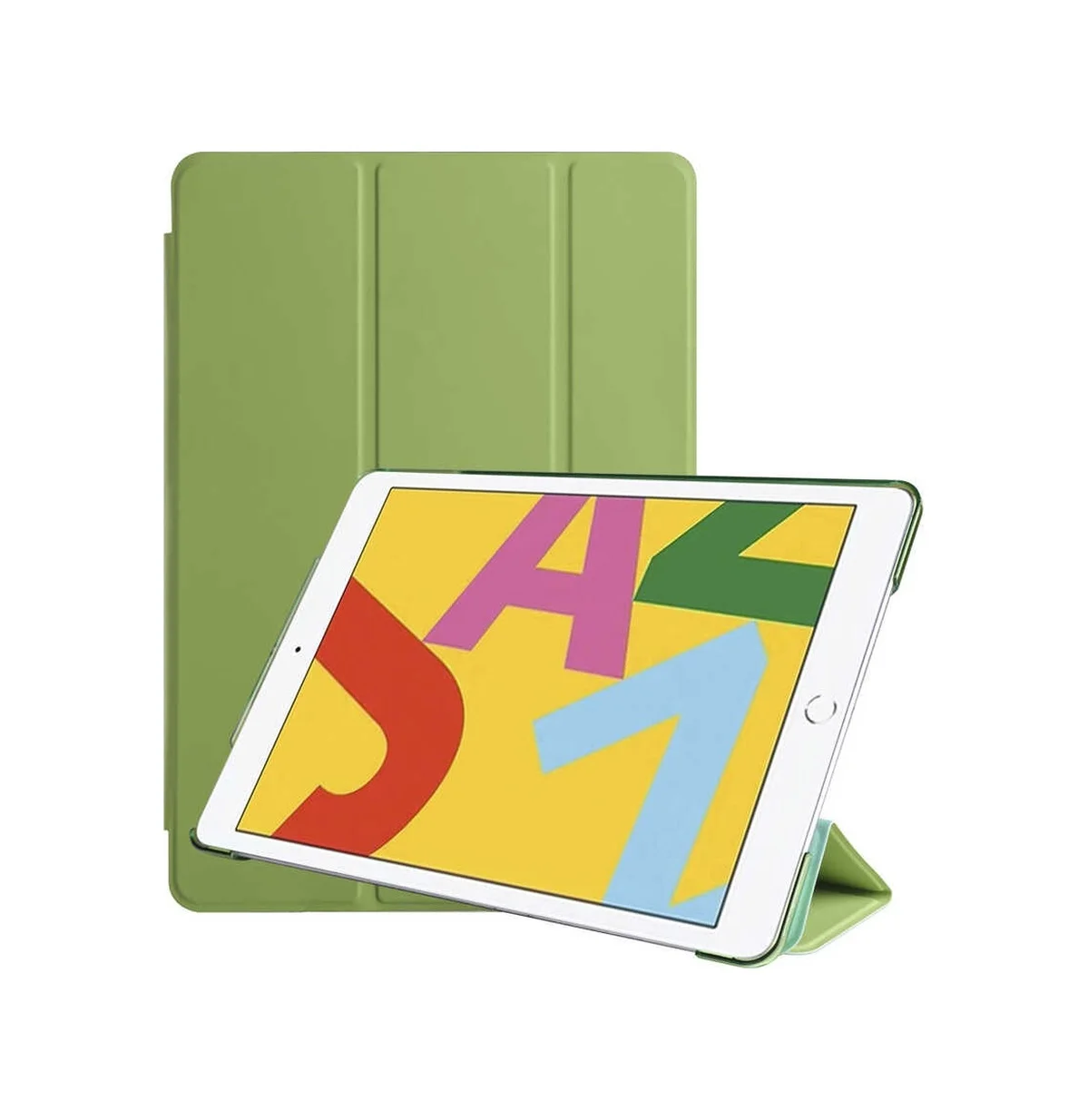 Lexroo Apple Uyumlu iPad Pro 10.5 7.nesil Smart Cover Standlı 1-1 Kılıf - Yeşil Lexroo Apple Uyumlu iPad Pro 10.5 7.nesil Smart Cover Standlı 1-1 Kılıf - Yeşil