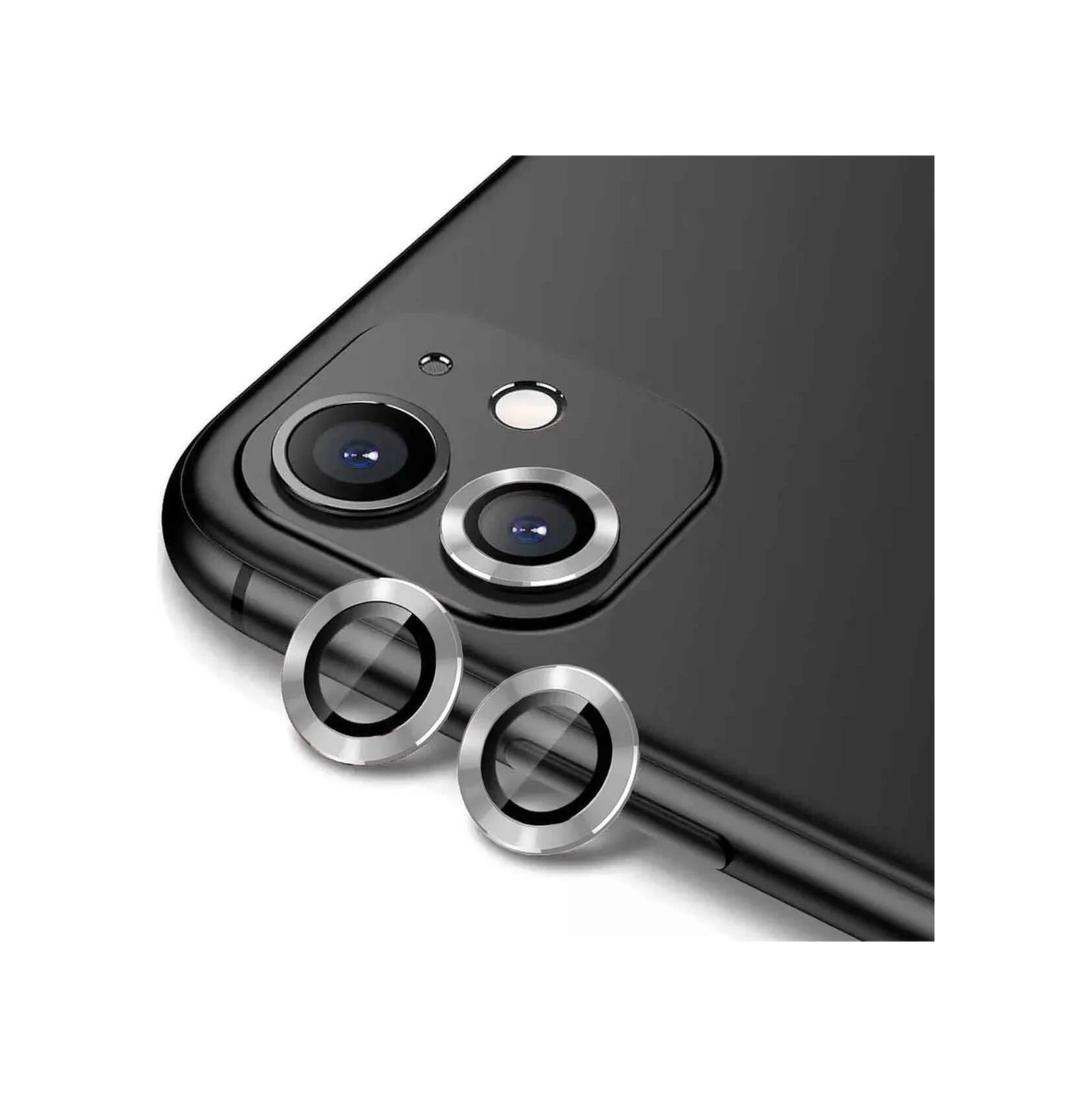 Lexroo Apple Uyumlu iPhone 11 Cl-12 Premium Safir Parmak İzi Bırakmayan Anti-reflective Kamera Lens - Gümüş Lexroo Apple Uyumlu iPhone 11 Cl-12 Premium Safir Parmak İzi Bırakmayan Anti-reflective Kamera Lens - Gümüş