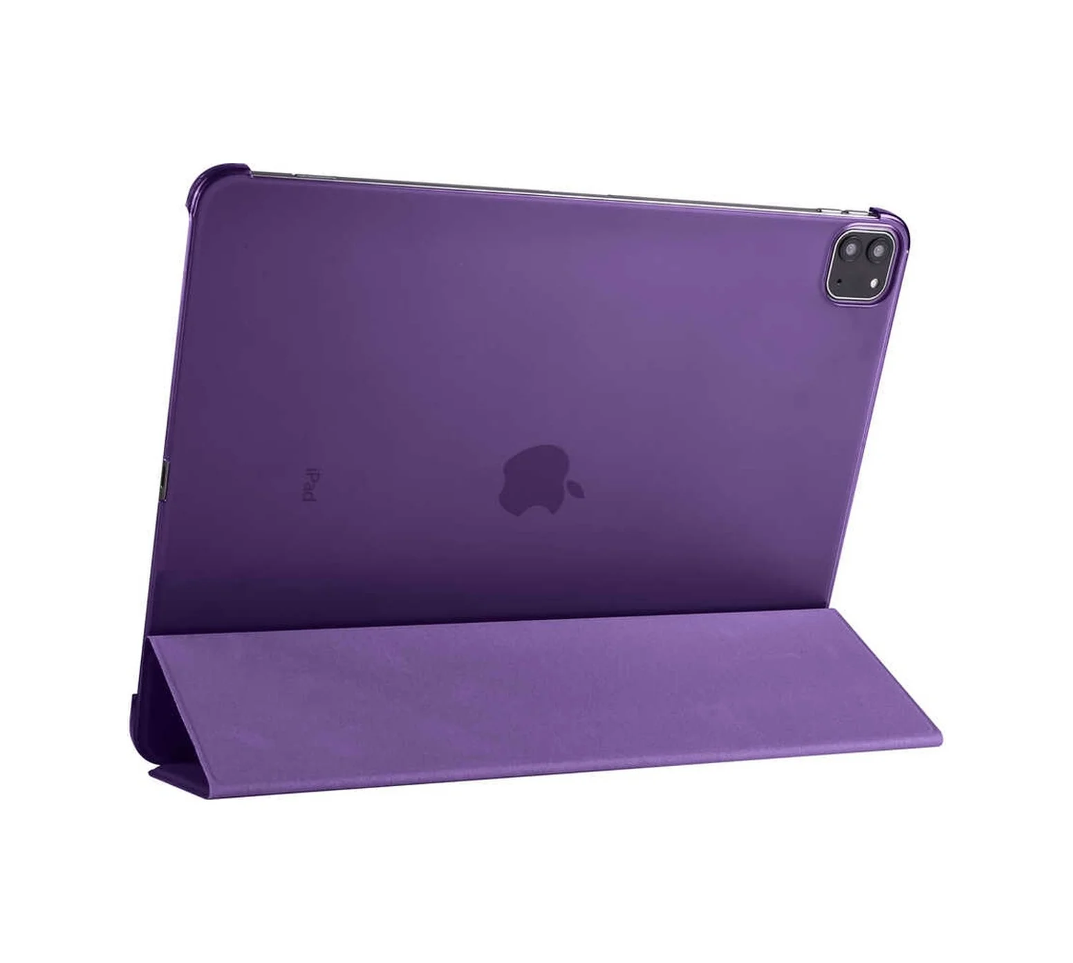 Lexroo Apple Uyumlu iPad Pro 12.9 2022 M2 Smart Cover Standlı 1-1 Kılıf - Mor Lexroo Apple Uyumlu iPad Pro 12.9 2022 M2 Smart Cover Standlı 1-1 Kılıf - Mor