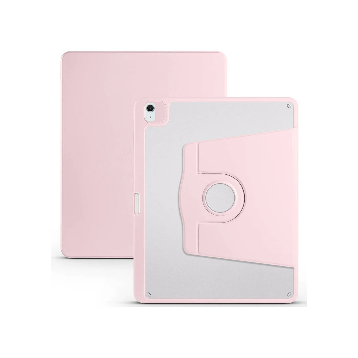 Lexroo Apple Uyumlu iPad Air 13 2025 M3 Kılıf Termik Kalem Bölmeli Dönebilen Standlı Kılıf - Pembe Silikon Lexroo Apple Uyumlu iPad Air 13 2025 M3 Kılıf Termik Kalem Bölmeli Dönebilen Standlı Kılıf - Pembe Silikon