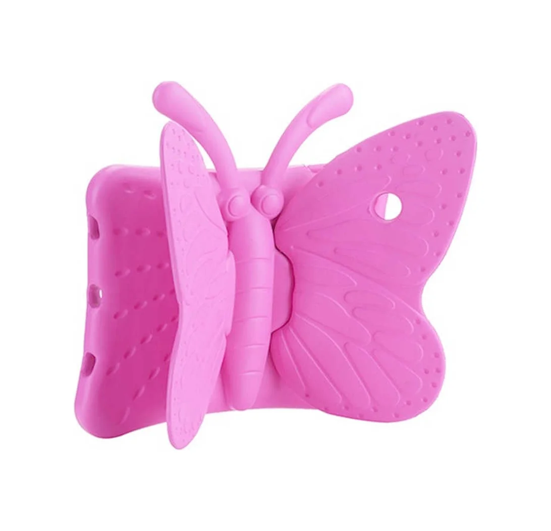 Lexroo Apple Uyumlu iPad 2 3 4 Butterfly Standlı Tablet Kılıf - Pembe Silikon Lexroo Apple Uyumlu iPad 2 3 4 Butterfly Standlı Tablet Kılıf - Pembe Silikon
