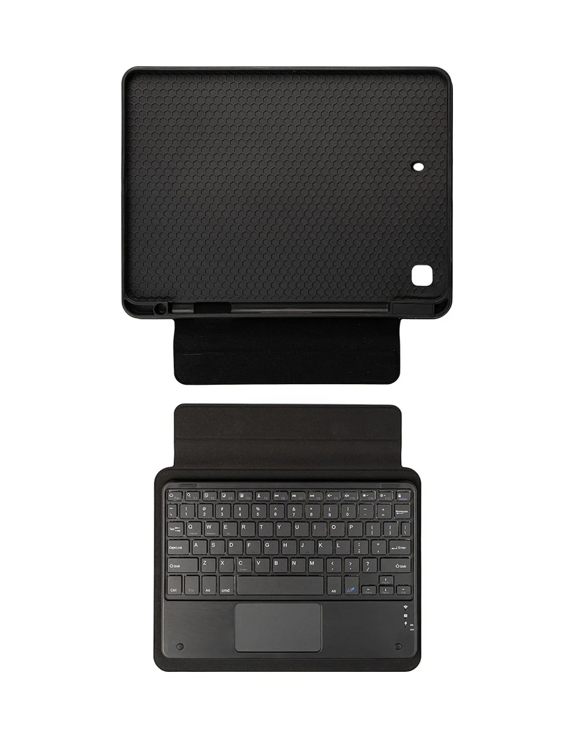 Lexroo Apple Uyumlu iPad 10.2 2021 Border Keyboard Bluetooh Bağlantılı Standlı Klavyeli Tablet Kılıfı - Siyah Lexroo Apple Uyumlu iPad 10.2 2021 Border Keyboard Bluetooh Bağlantılı Standlı Klavyeli Tablet Kılıfı - Siyah
